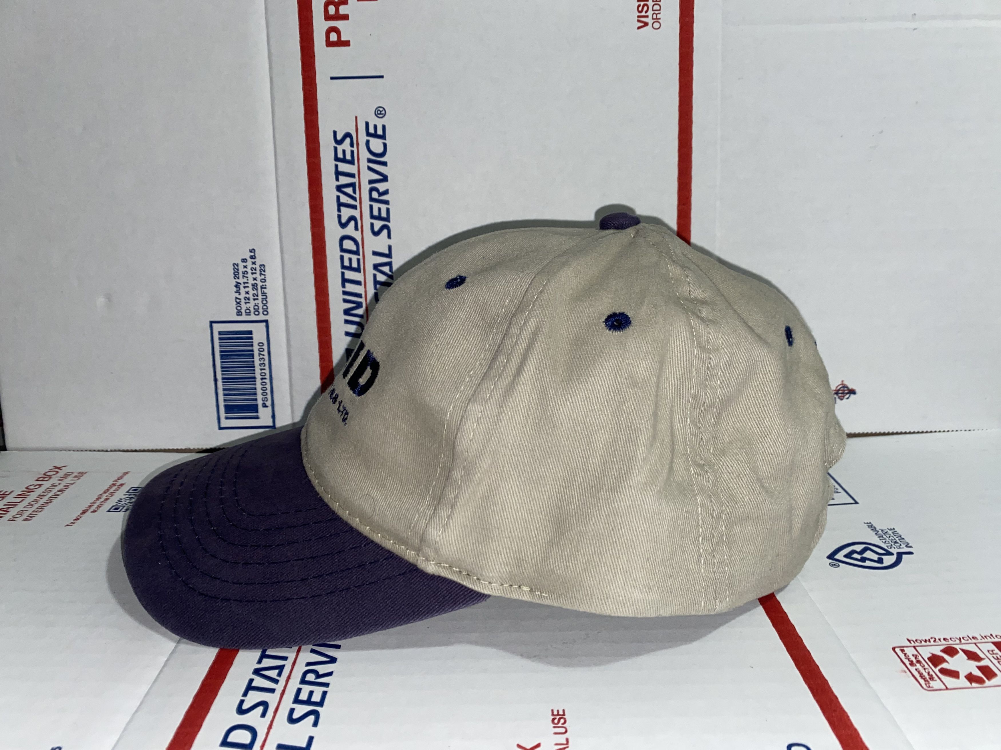 Vintage vtg SOLID Industries ltd Limited golf golfing Co. US Cap hat Size ONE SIZE - 3 Thumbnail
