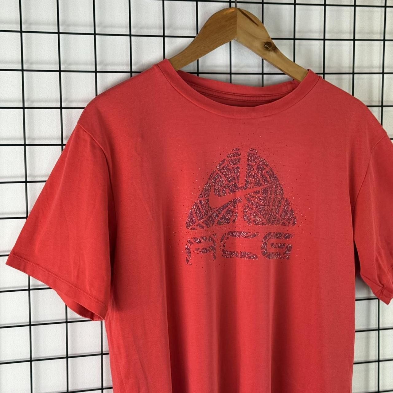 Nike ACG Nike Vintage 90s ACG Logo T shirt RED Size US M / EU 48-50 / 2 - 4 Thumbnail