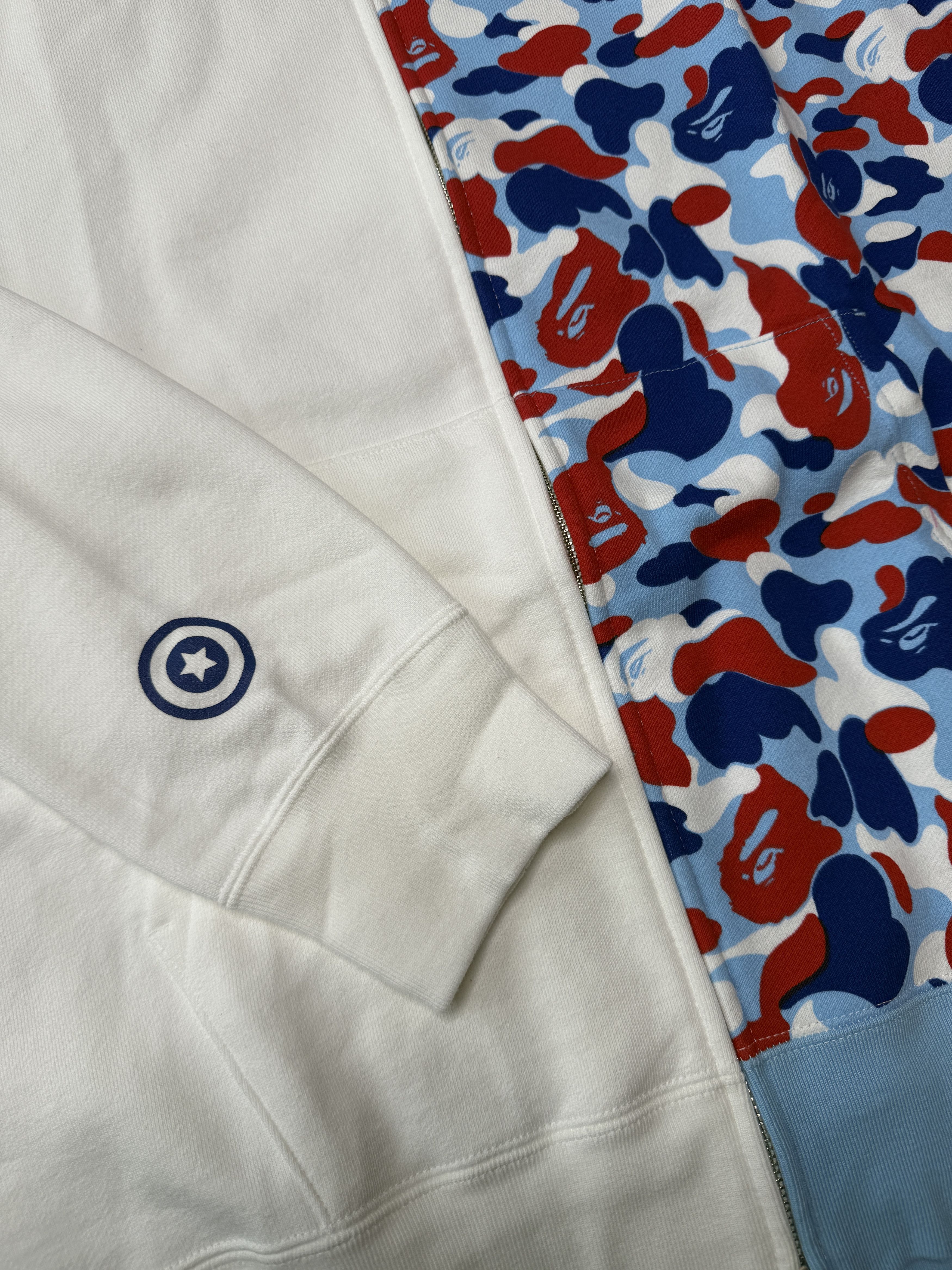 Bape BAPE STORE PARIS 5th ANNIV SHARK FULL ZIP HOODIE Size US XXL / EU 58 / 5 - 10 Thumbnail