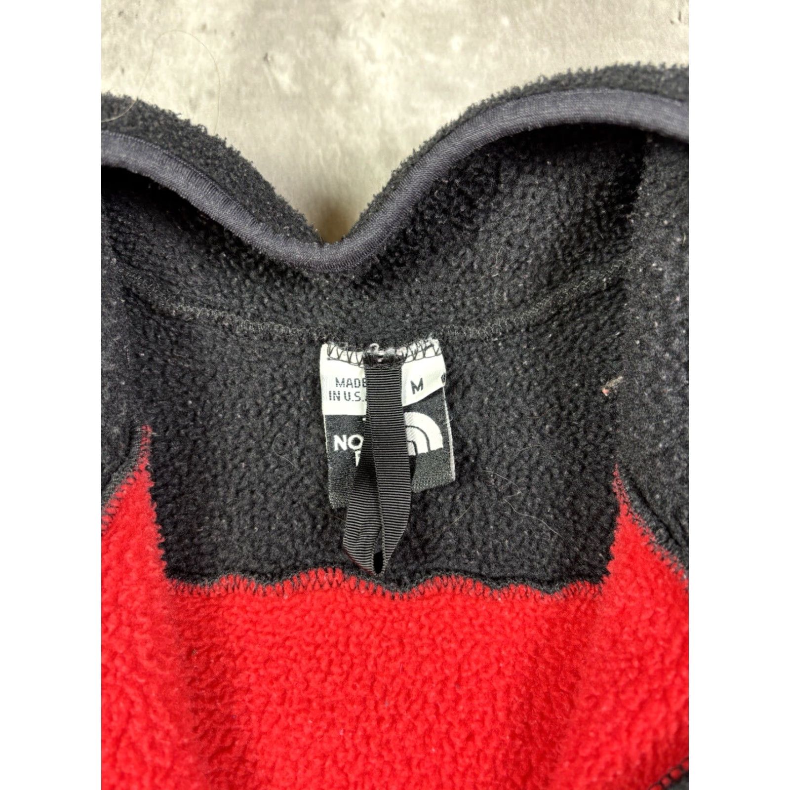 The North Face VINTAGE The North Face Jacket Womens Full Zip Fleece 90s Red M Mid-Length Size M / US 6-8 / IT 42-44 - 3 Thumbnail