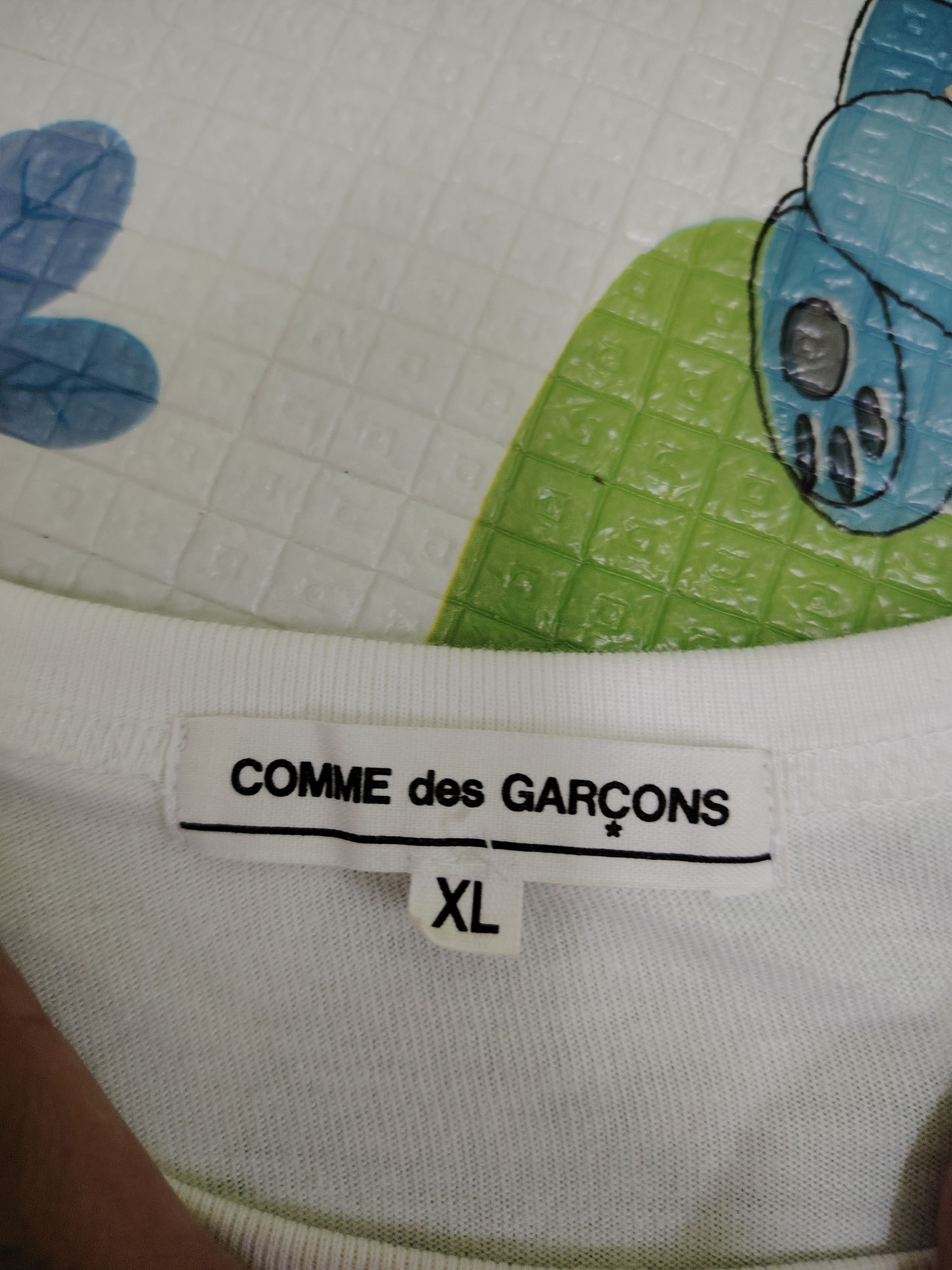 Comme des Garcons Comme des Garçons CDG Design T-shirt Size US XL / EU 56 / 4 - 4 Thumbnail