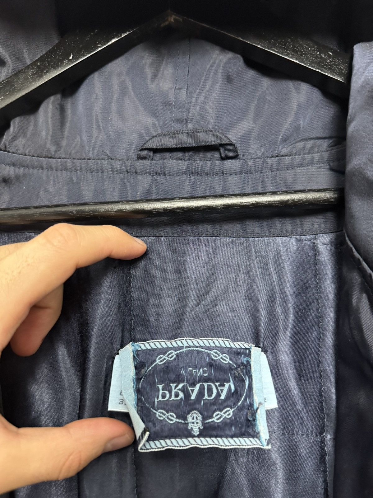 Prada Prada Vintage 90s Nylon Jacket Designer High Quality Rare Size US M / EU 48-50 / 2 - 6 Thumbnail