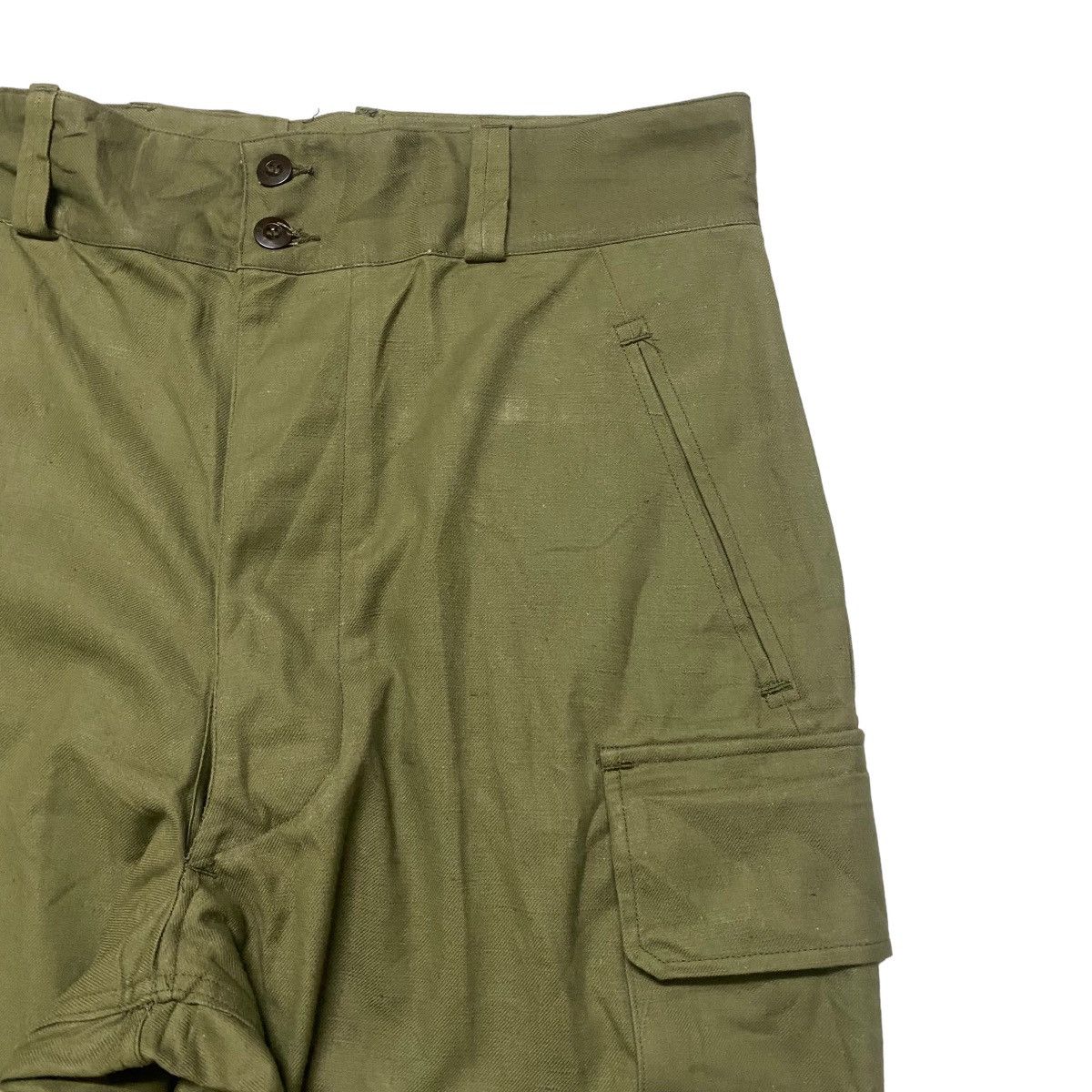Vintage Vintage 50s French Military Combat M-47 Trouser Size US 36 / EU 52 - 4 Thumbnail