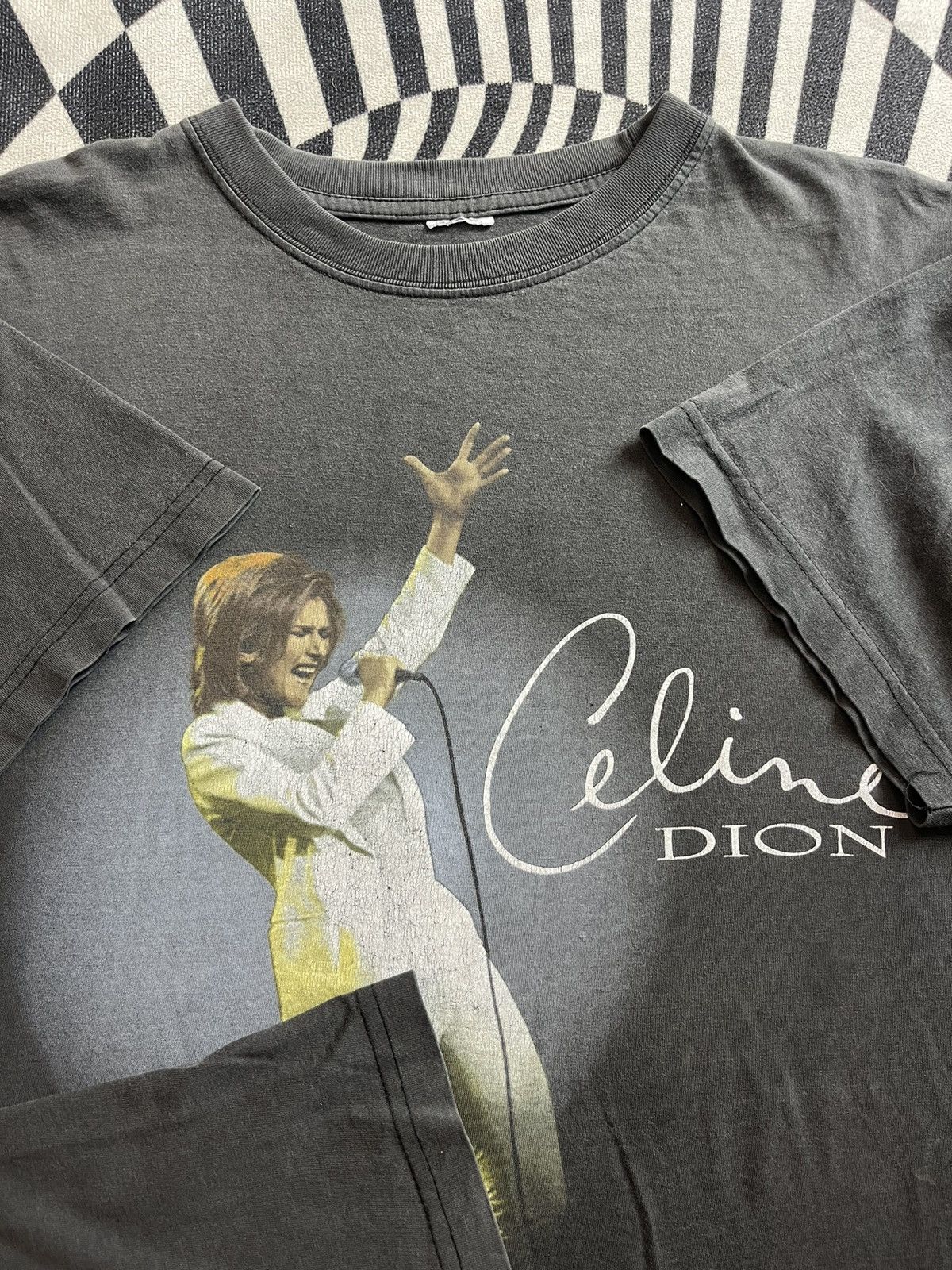 Band Tees Vintage Celine DION 1996’s Five Star Artist Tshirt Size US XL / EU 56 / 4 - 8 Thumbnail