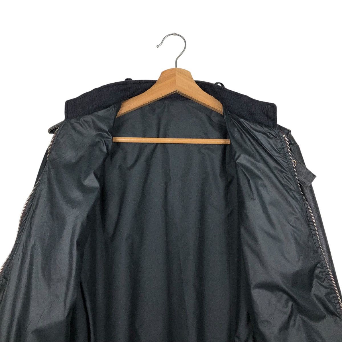 Japanese Brand 📌Vintage Genuine Leather Jacket Unknown Brand Issey Miyake Size US M / EU 48-50 / 2 - 15 Thumbnail