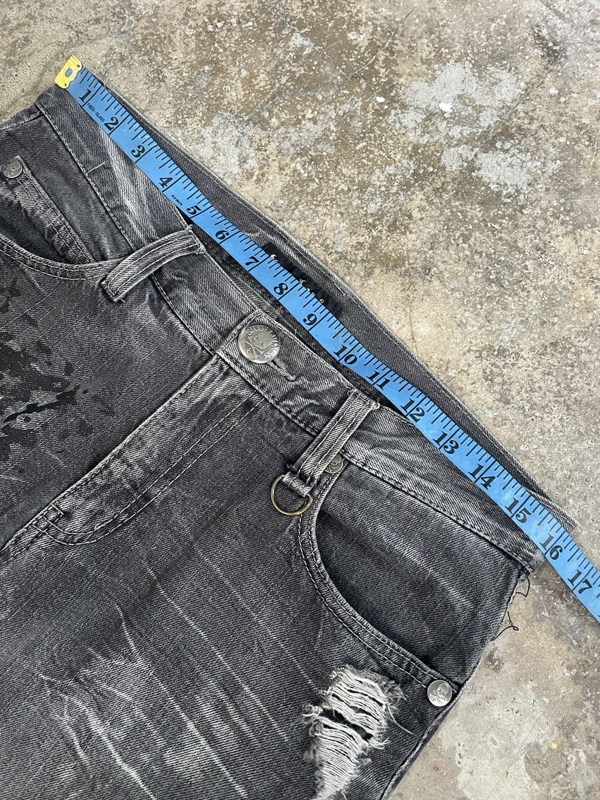 If Six Was Nine Japanese Brand Punk Jeans Size US 32 / EU 48 - 8 Thumbnail