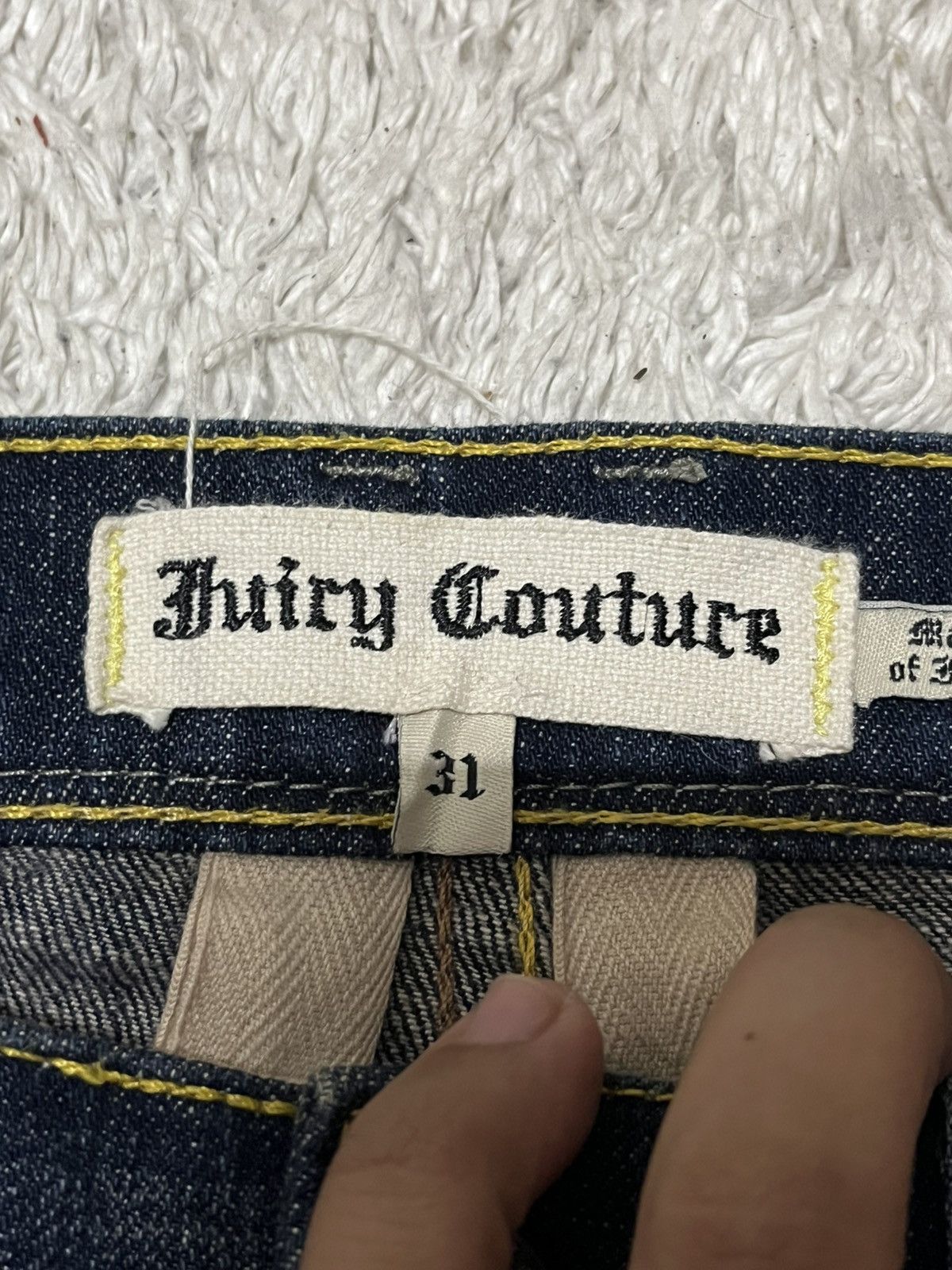 Beauty Beast Vintage Juicy Courture X Pacthwork Denim Size US 32 / EU 48 - 12 Thumbnail
