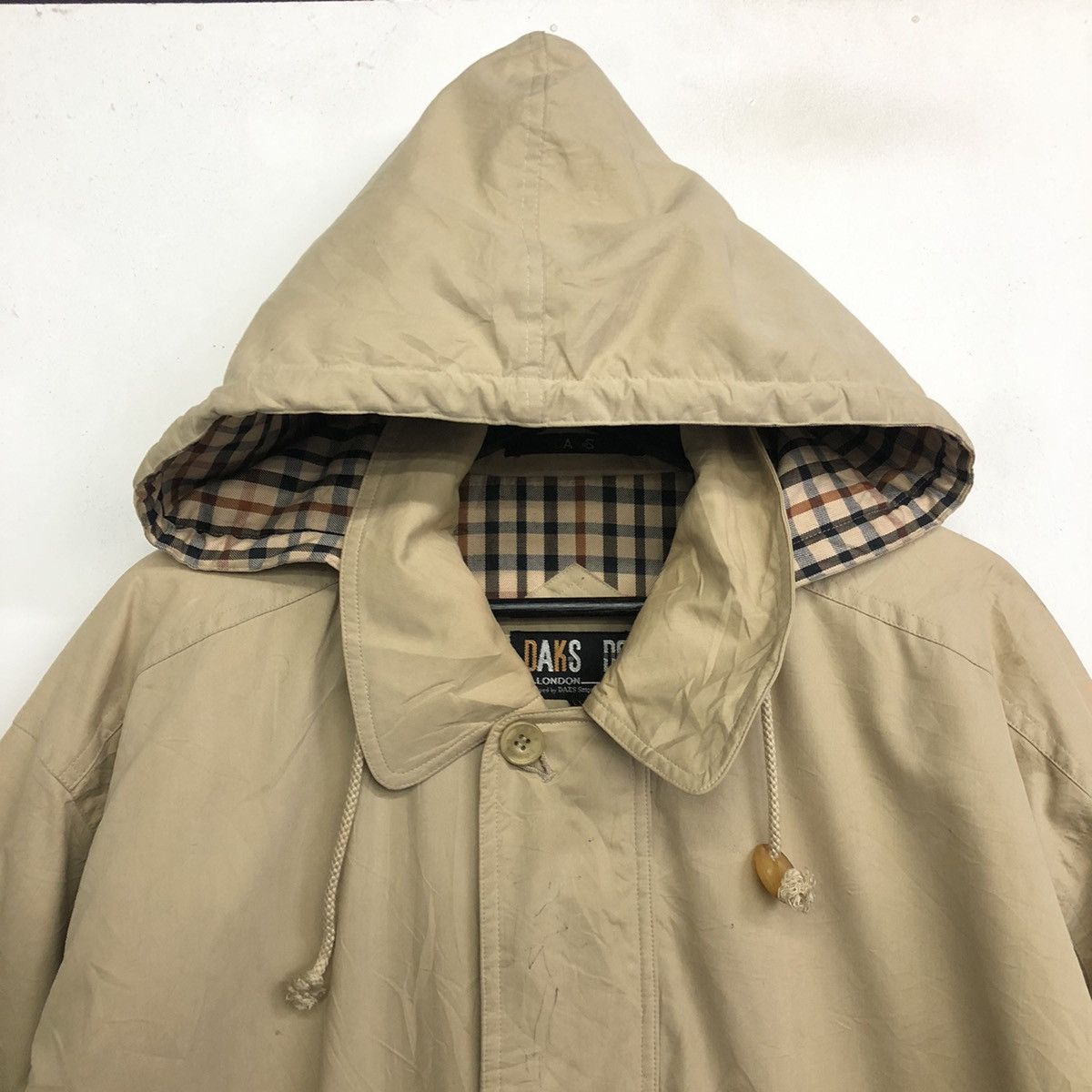 DAKS Vintage Daks London Hooded Parka Jacket Size US XL / EU 56 / 4 - 10 Thumbnail