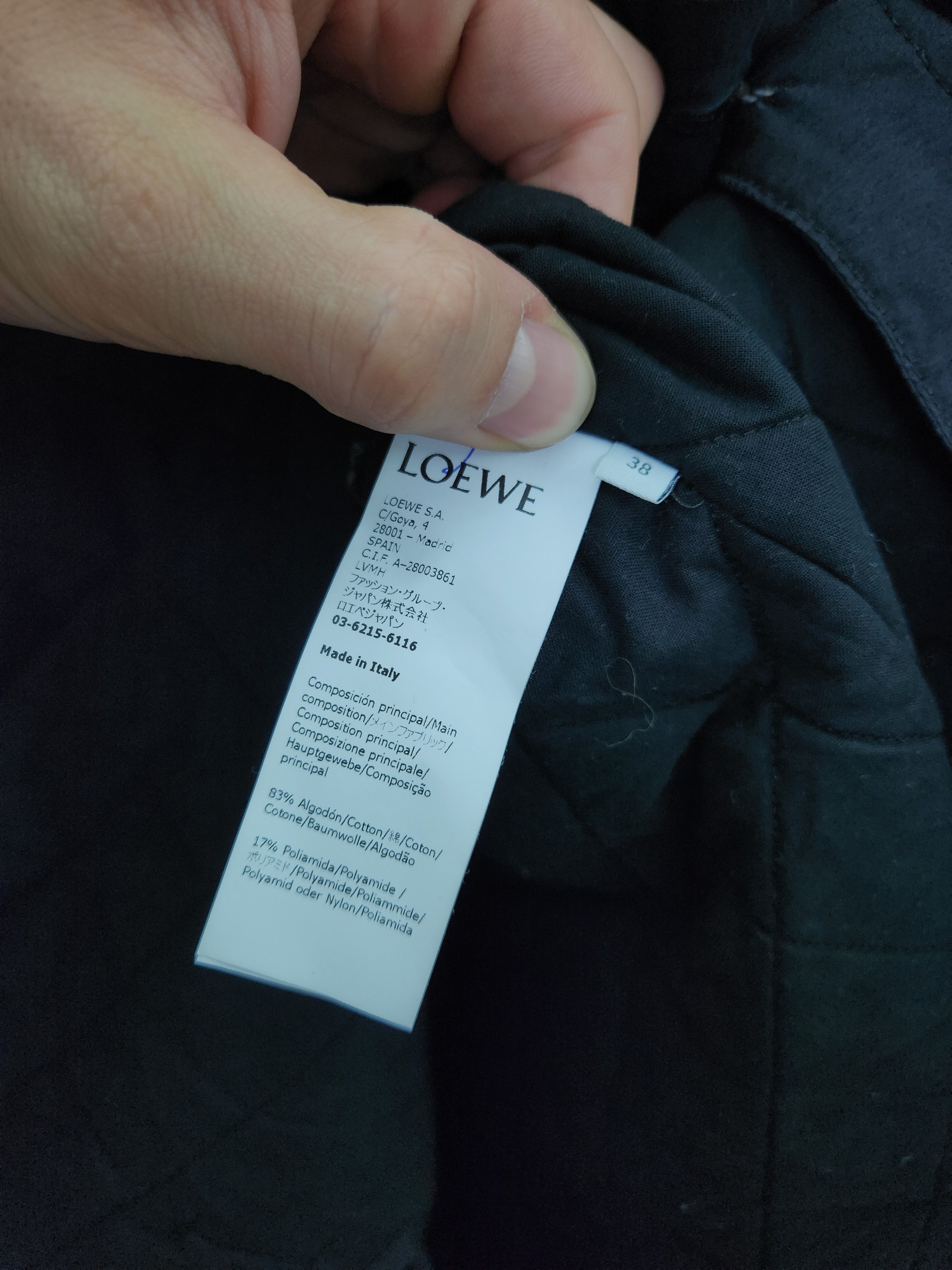 Loewe Loewe cotton zip jacket Size S / US 4 / IT 40 - 10 Thumbnail