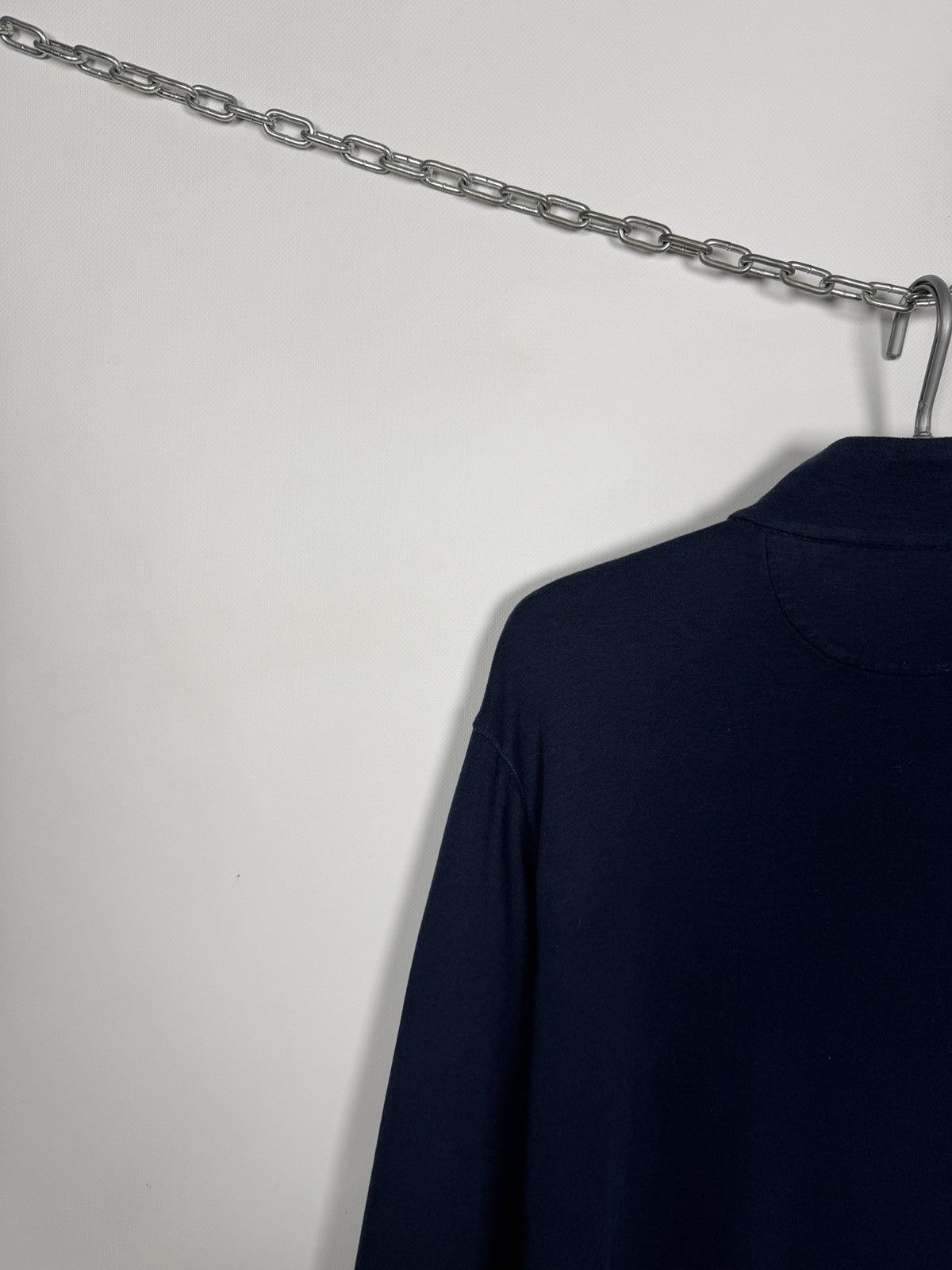 Polo Ralph Lauren Polo Ralph Lauren 1/4 Zip Sweatshirt Navy Blue Pullover Sz M Size US M / EU 48-50 / 2 - 13 Thumbnail