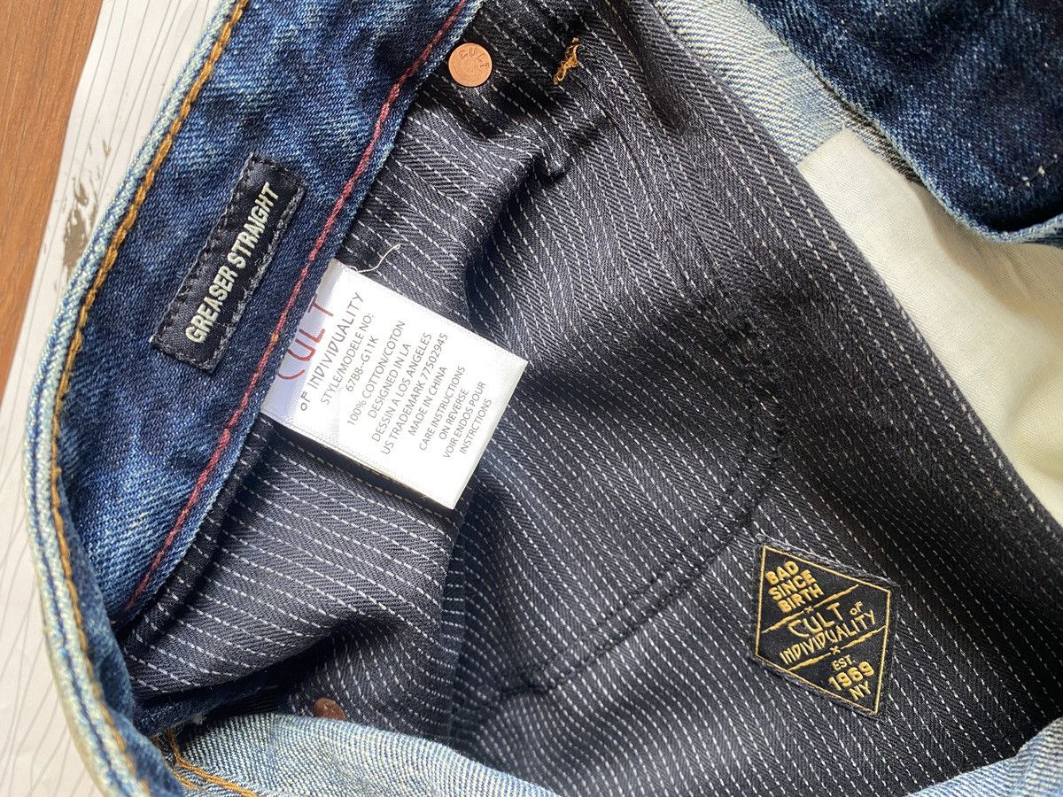 If Six Was Nine Cult of Individuality Japanese Selvedge Denim Size US 38 / EU 54 - 16 Thumbnail