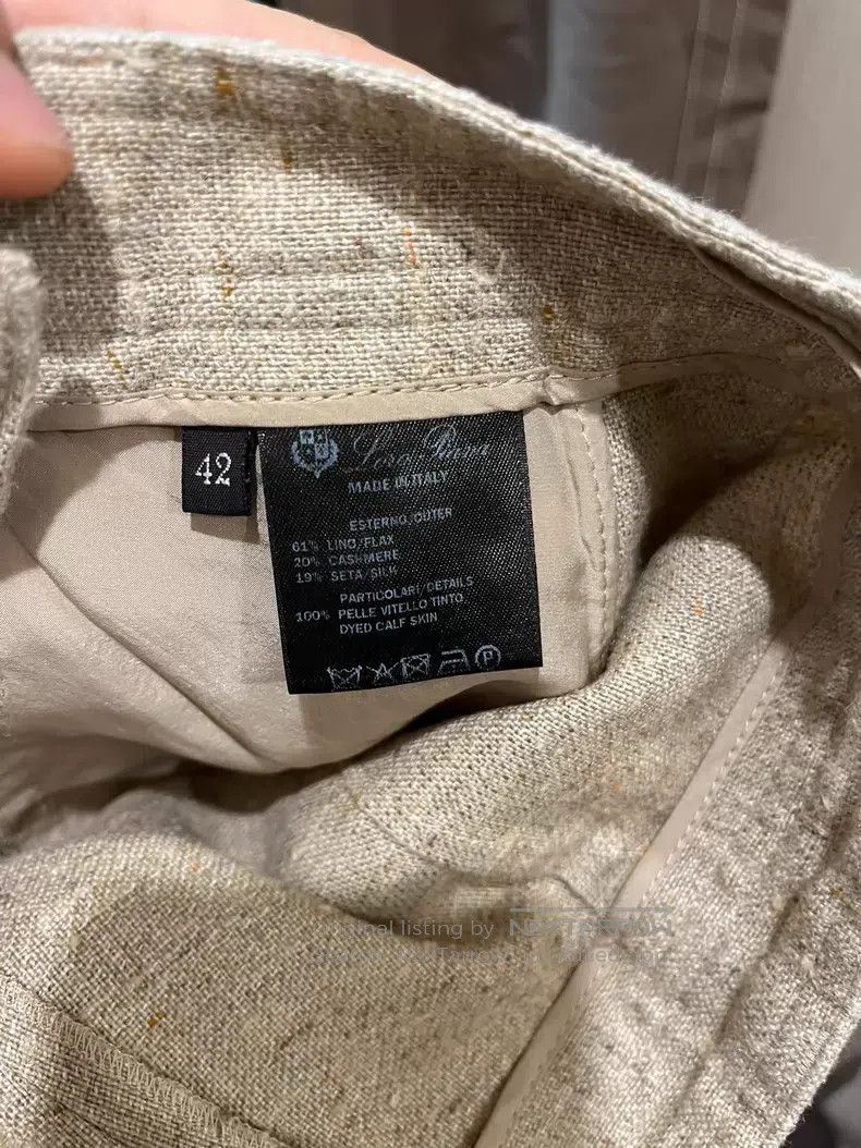 Loro Piana Loro Piana 2024 Linen Cashmere Casual Pants Size 27" / US 4 / IT 40 - 3 Thumbnail