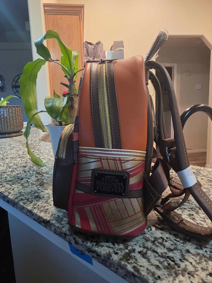 Other Black Panther Wakanda Forever Mini Backpack & Wallet Set Size ONE SIZE - 5 Thumbnail