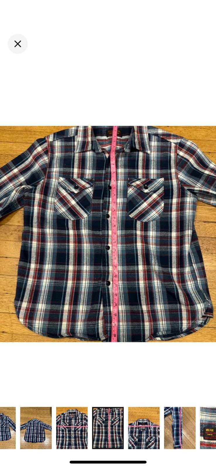 UES Japan USS Heavy Flannel size 4 Size US L / EU 52-54 / 3 - 3 Thumbnail
