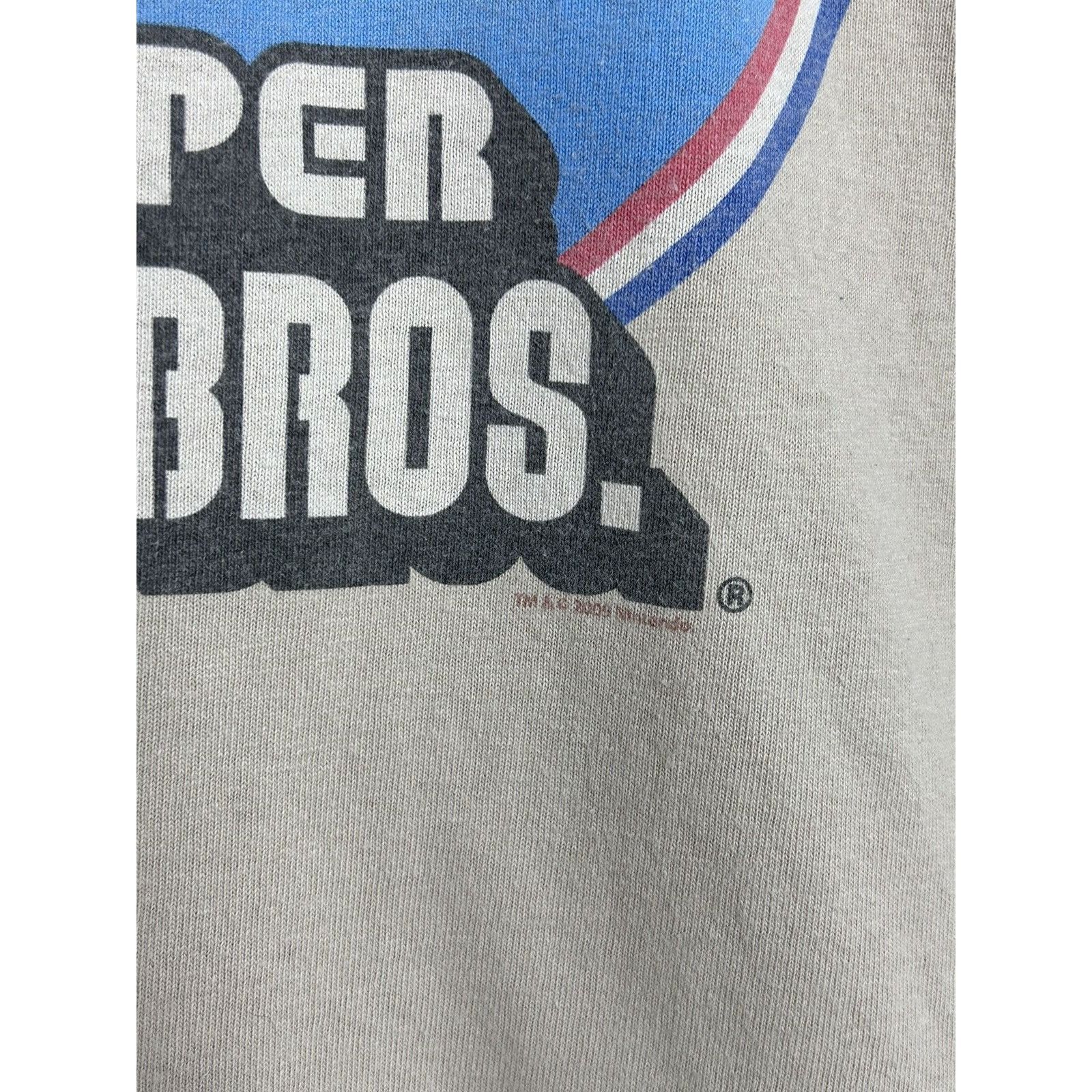 Nintendo 00s Vintage Super Mario Bros 2008 Nintendo Licensed T-Shirt Size US M / EU 48-50 / 2 - 3 Thumbnail