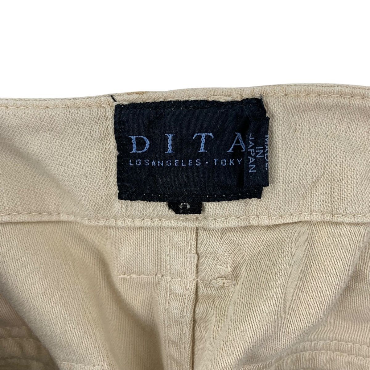 Japanese Brand DITA LOS ANGELES Tokyo JapaneseBrand Straight Cut Bush Pants Size 34" / US 12 / IT 48 - 8 Thumbnail