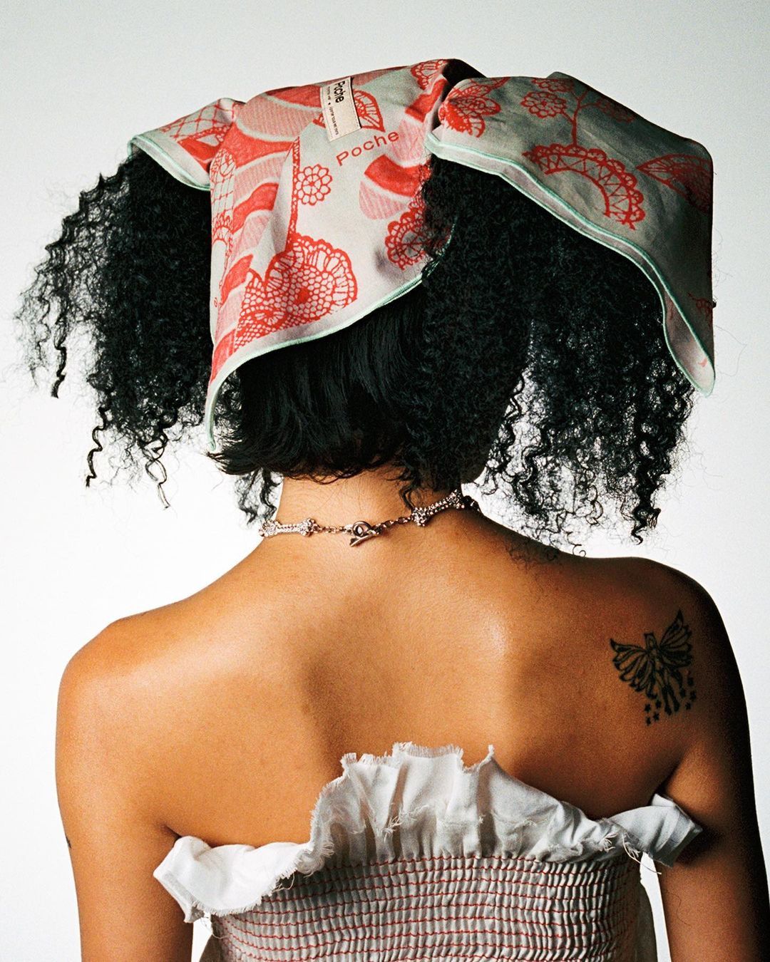 Poche Studio POCHE STUDIO LOGO BANDANA Size ONE SIZE - 7 Thumbnail