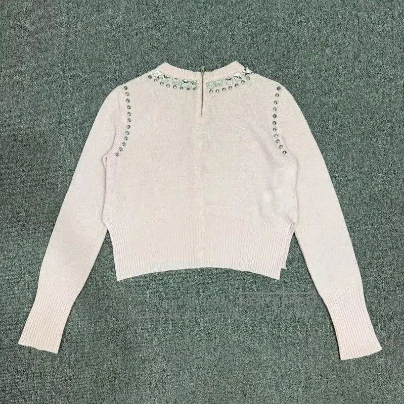 Miu Miu Miu Miu Pink Knit Cardigan with Embellishments . Size S / US 4 / IT 40 - 2 Thumbnail