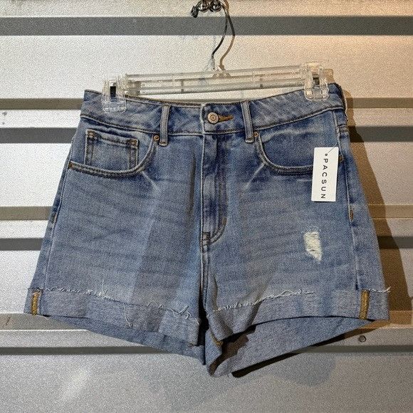 Pacsun NWT PACSUN MOM DENIM SHORTS SZ 26 Size 26" / US 2 / IT 38 - 2 Thumbnail