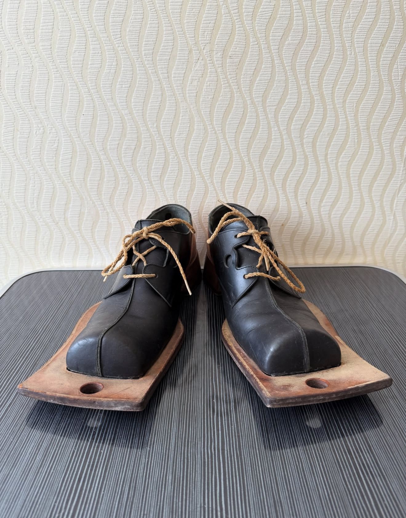 Koji Kuga koji kuga wooden platform derbies Size US 9.5 / EU 42-43 - 1 Thumbnail