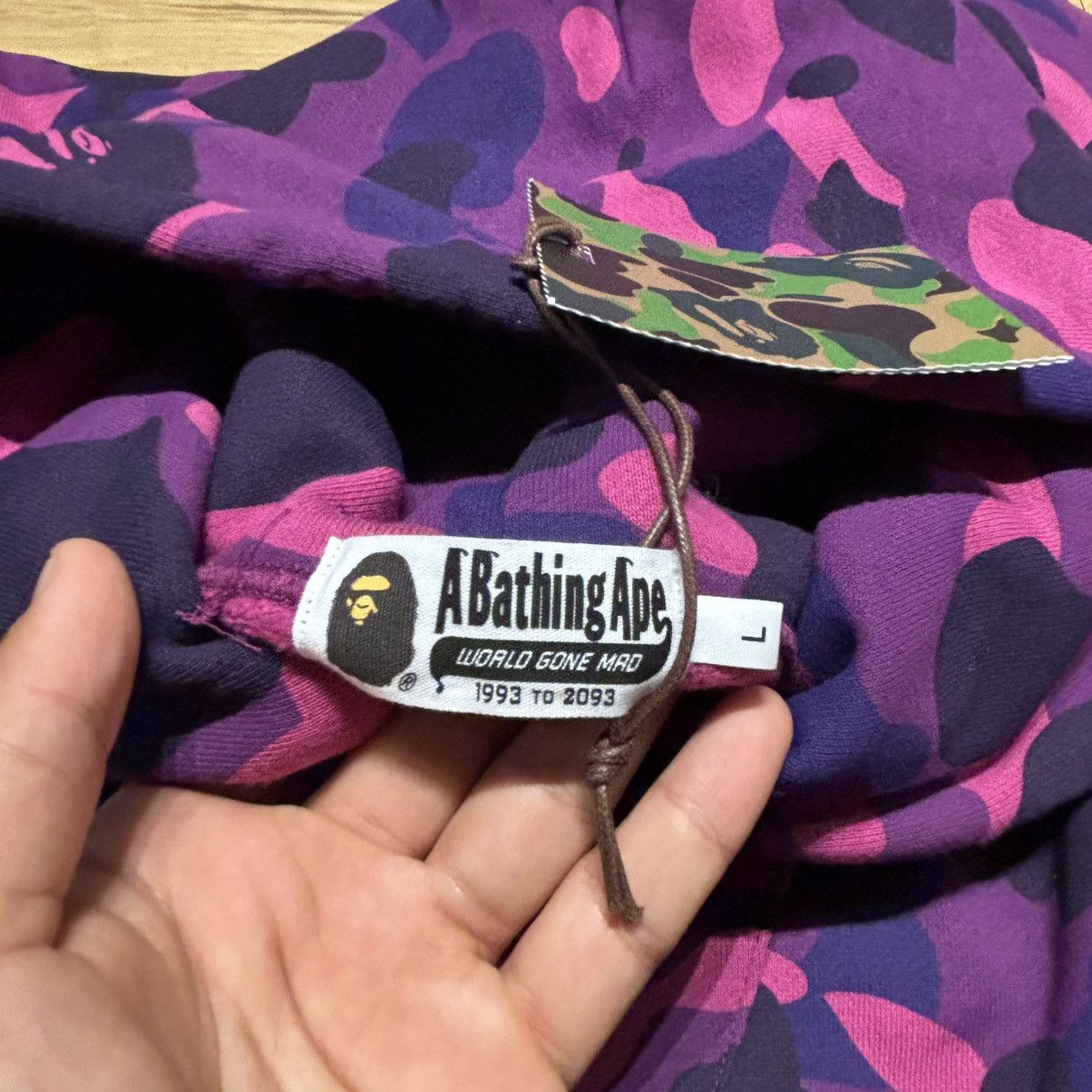 Bape Bape Color Camo Purple Pullover Size US L / EU 52-54 / 3 - 6 Thumbnail