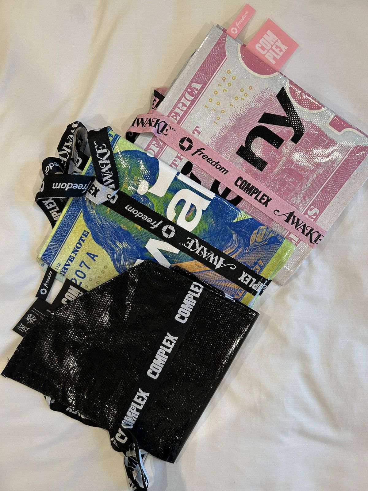 Awake NY Awake NY Tote Bag Chase Freedom ComplexCon Exclusive Bundle Size ONE SIZE - 1 Thumbnail