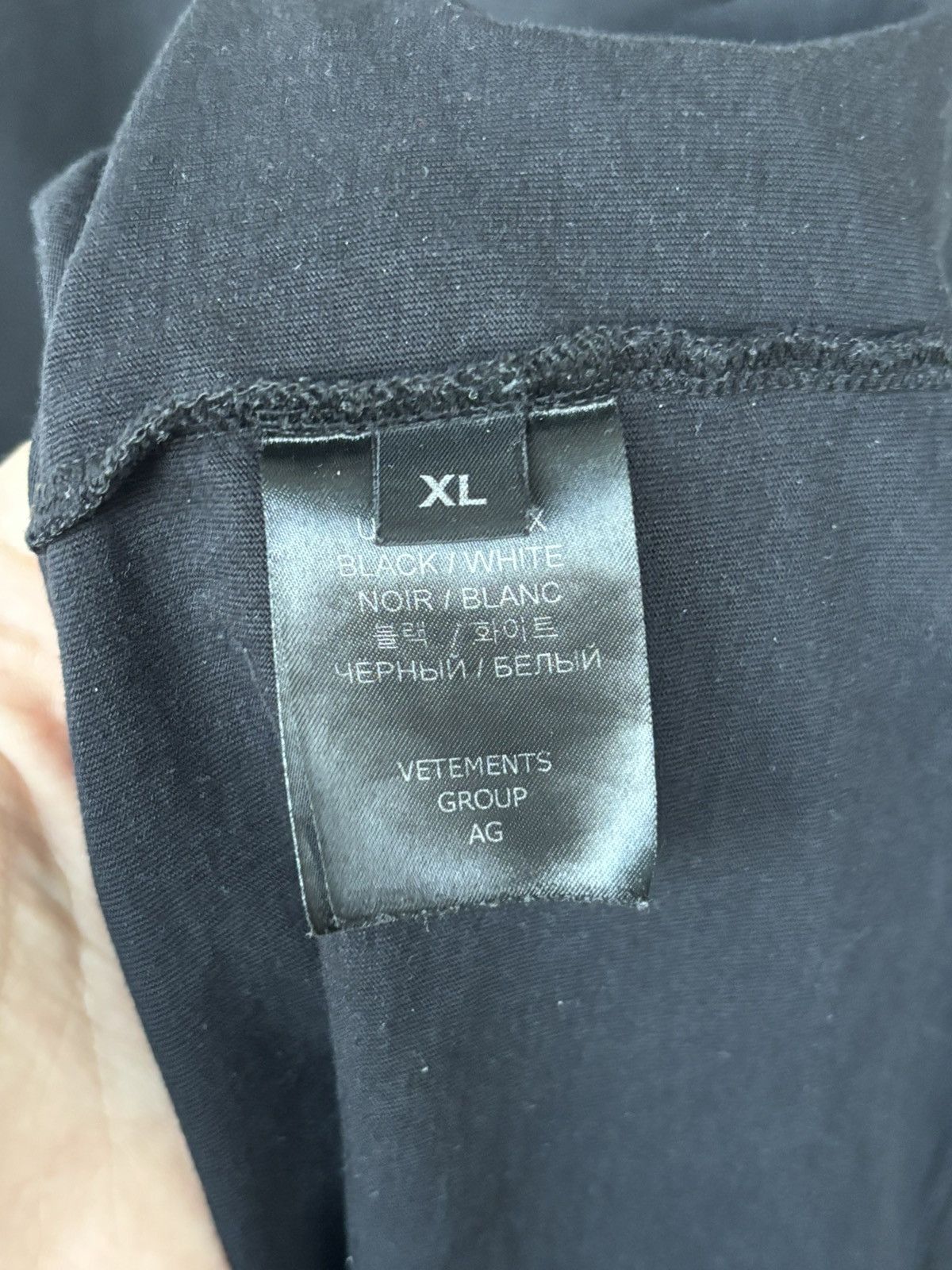 Vetements Vetements Anarchy T-Shirt Size US XL / EU 56 / 4 - 11 Thumbnail