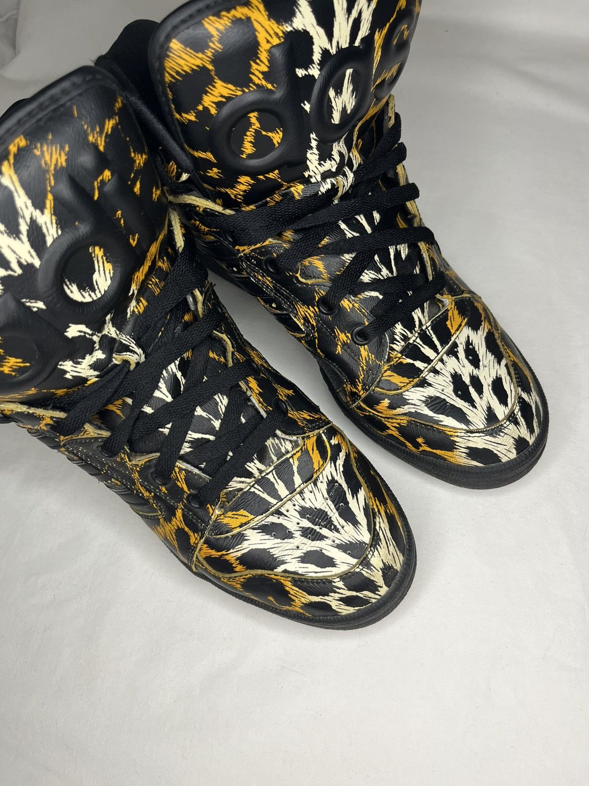 Adidas × Jeremy Scott Adidas X Jeremy Scott S/S 2014 JS Instinct Hi "Leopard" Size US 8.5 / EU 41-42 - 9 Thumbnail