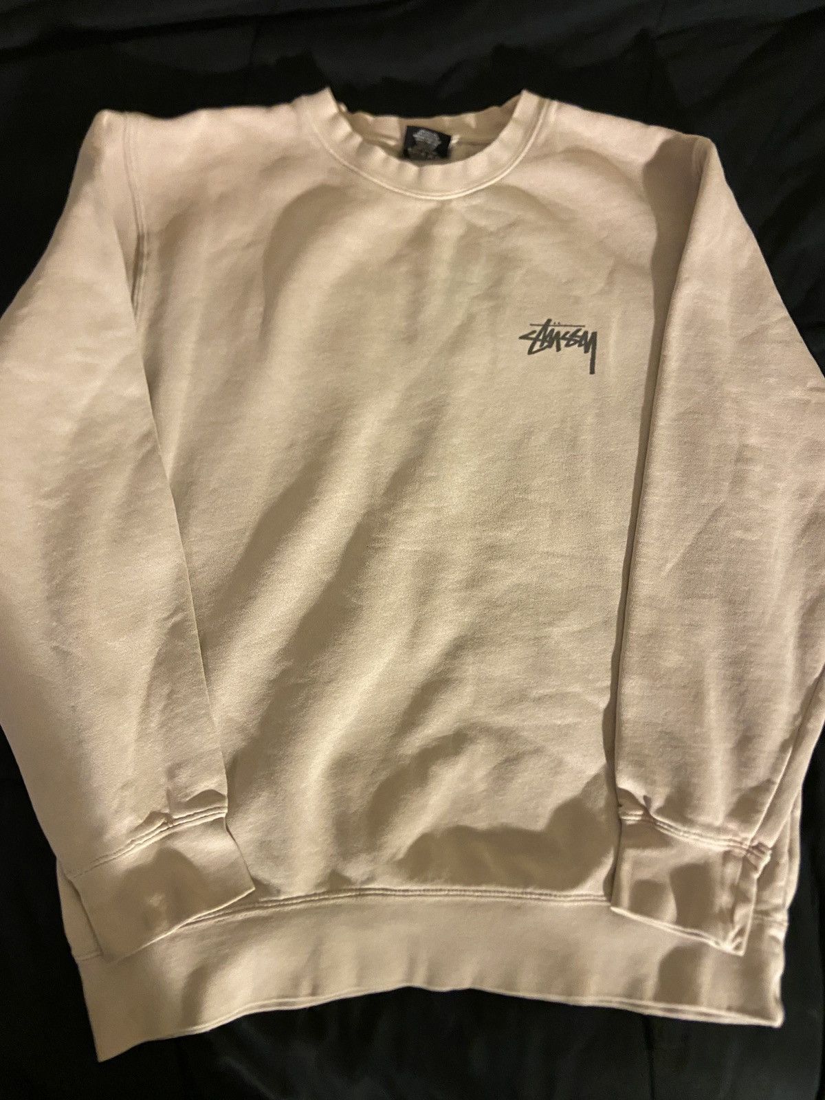 Stussy × Vintage Stussy Faded pink Worn 8 Ball pullover sweatshirt Size US S / EU 44-46 / 1 - 1 Thumbnail