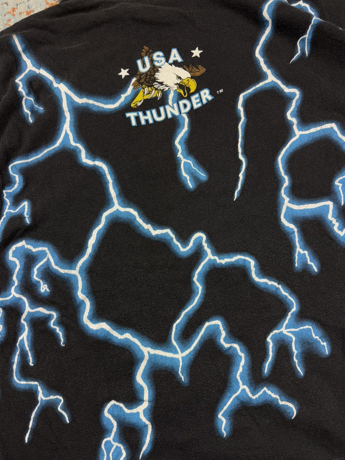 Vintage Vintage 90s USA Thunder don’t fear the reaper graphic tee Size US L / EU 52-54 / 3 - 8 Thumbnail