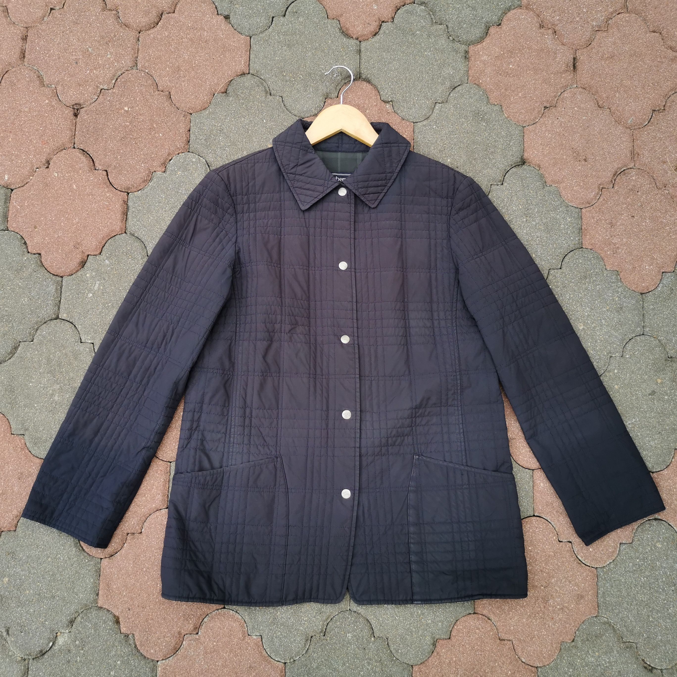 Burberry Vintage Burberry Button Jacket Size US S / EU 44-46 / 1 - 1 Thumbnail