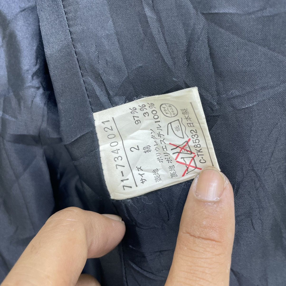 Autumn Cashmere × Yohji Yamamoto 💥Yohji Yamamoto Ined Casual Jacket Size M / US 6-8 / IT 42-44 - 8 Thumbnail