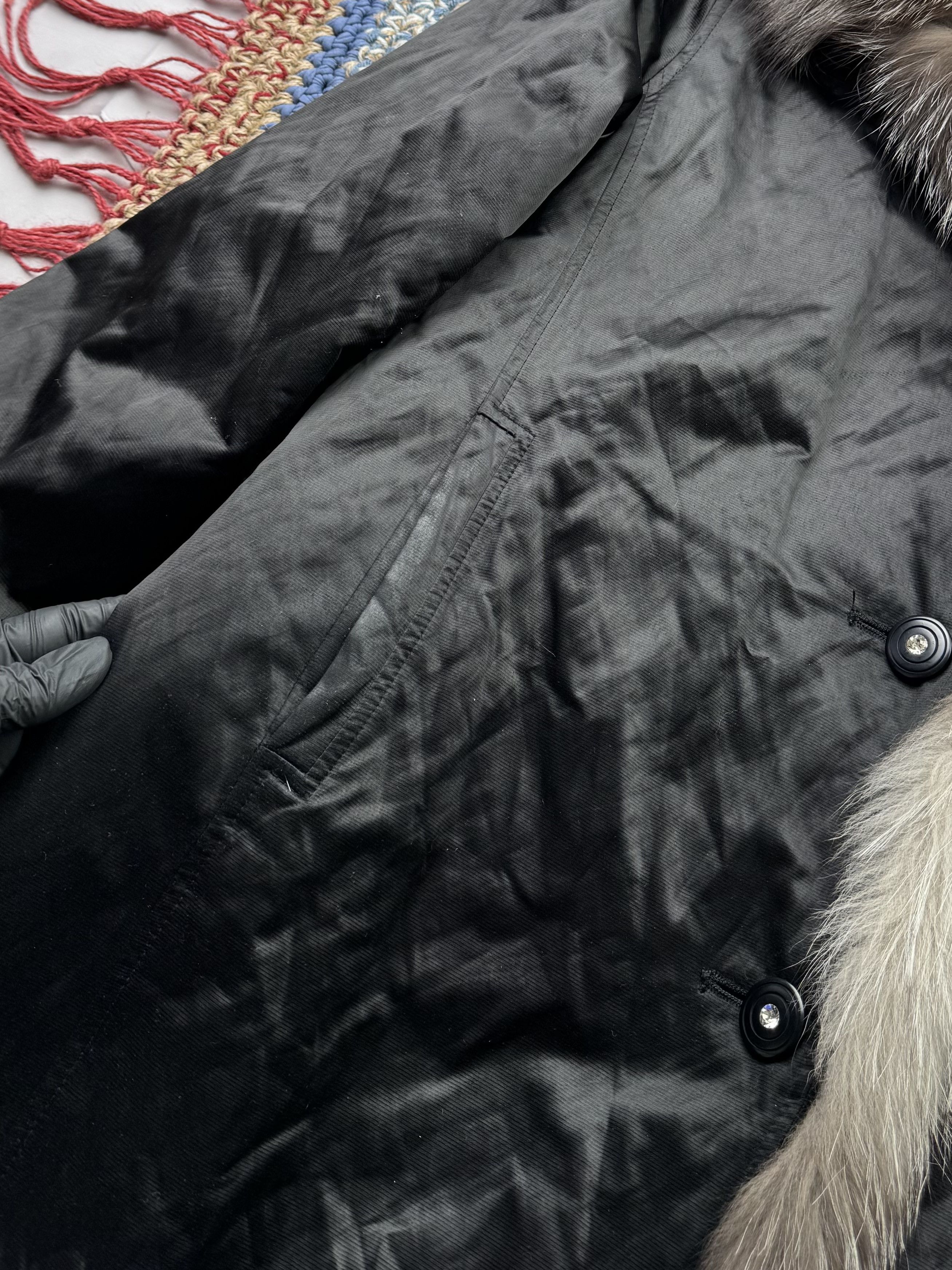 Japanese Brand Vintage Jacket With Real Fur Details (E4) Size L / US 10 / IT 46 - 4 Thumbnail