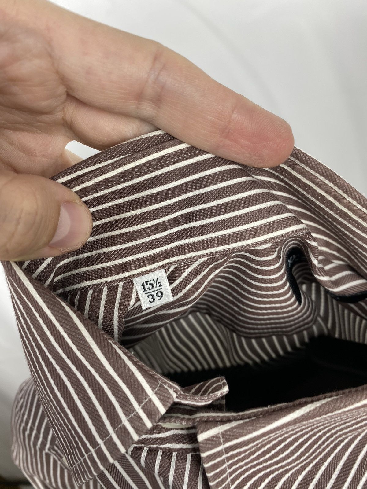 Guy Laroche Guy Laroche Striped Shirt Button Up size 15 1/2 39 Size US S / EU 44-46 / 1 - 8 Thumbnail