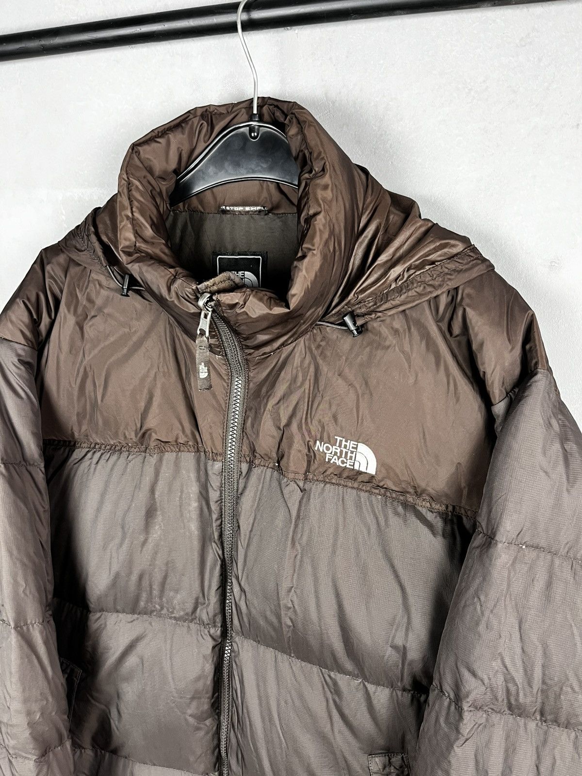 The North Face The north face down puffer jacket brown vintage rare Size US L / EU 52-54 / 3 - 2 Thumbnail