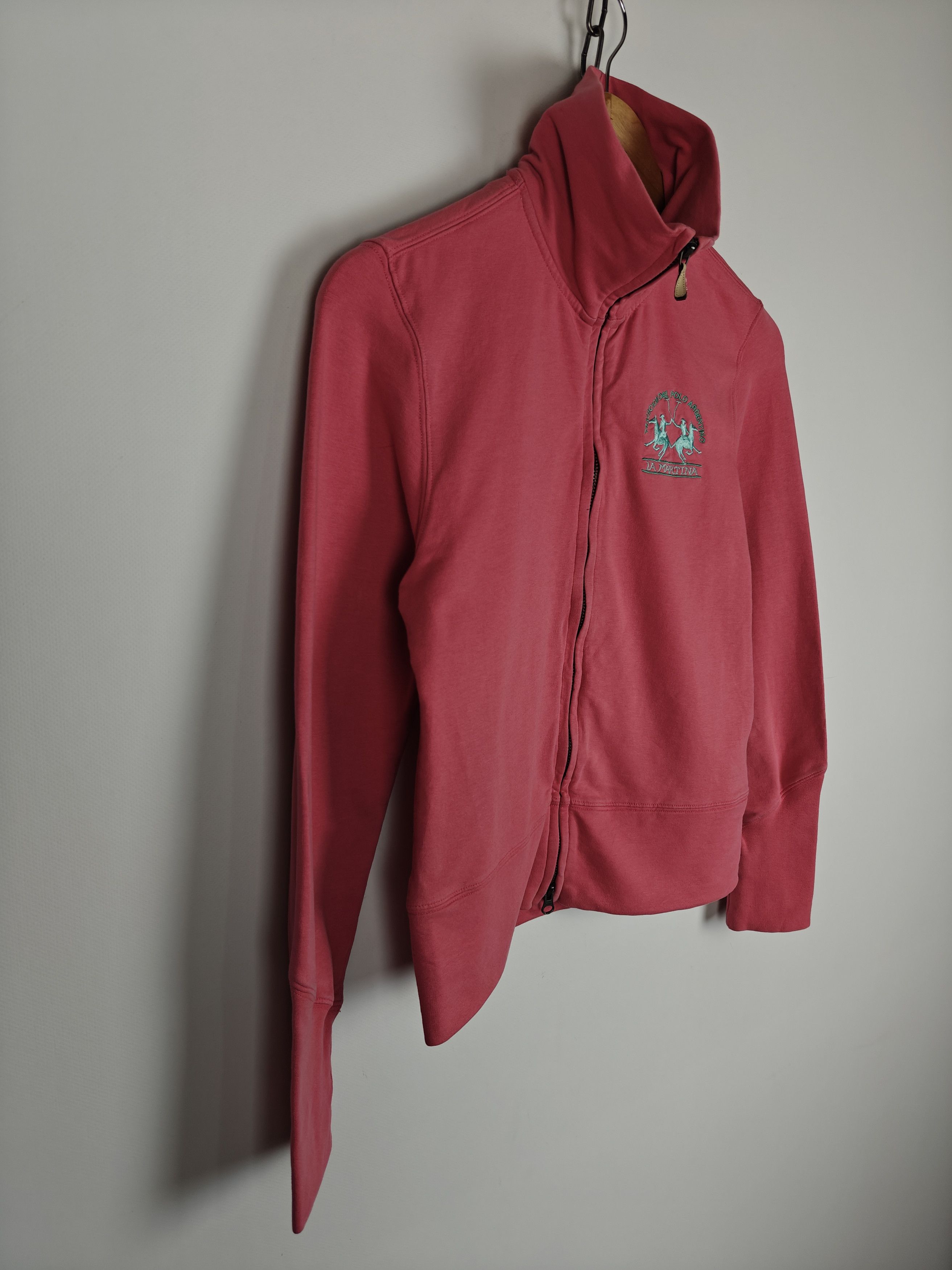La Martina La Martina Track Top Jacket Zip Pink size M Size M / US 6-8 / IT 42-44 - 5 Thumbnail