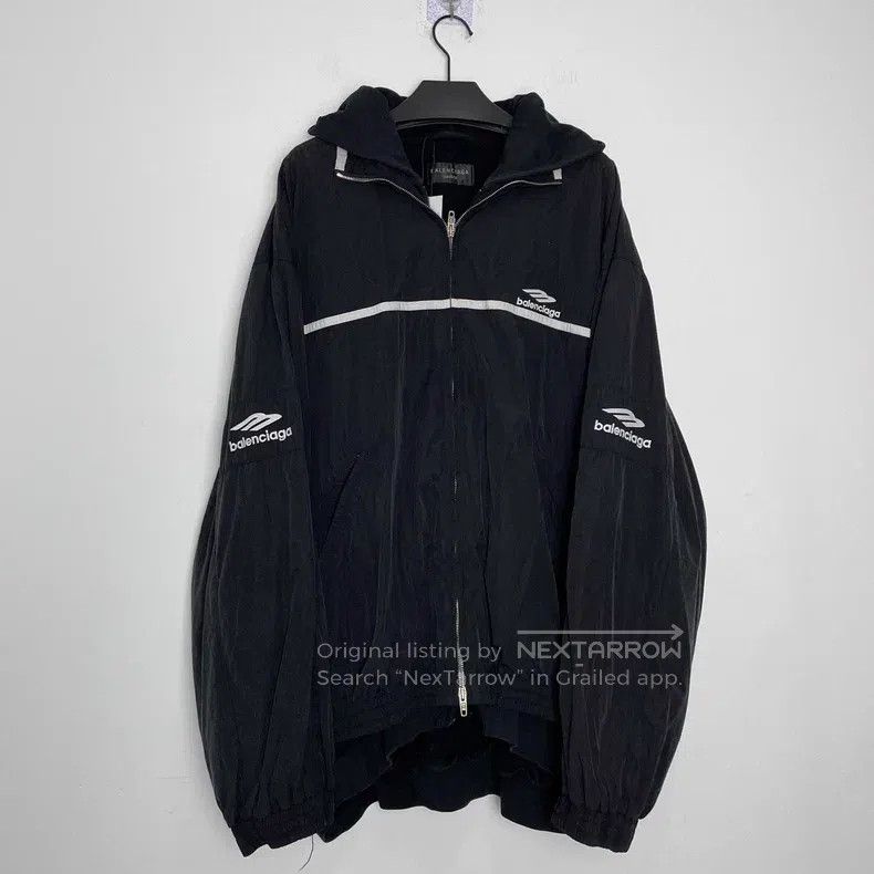 Balenciaga Balenciaga Zippered hooded jacket Size US L / EU 52-54 / 3 - 1 Thumbnail