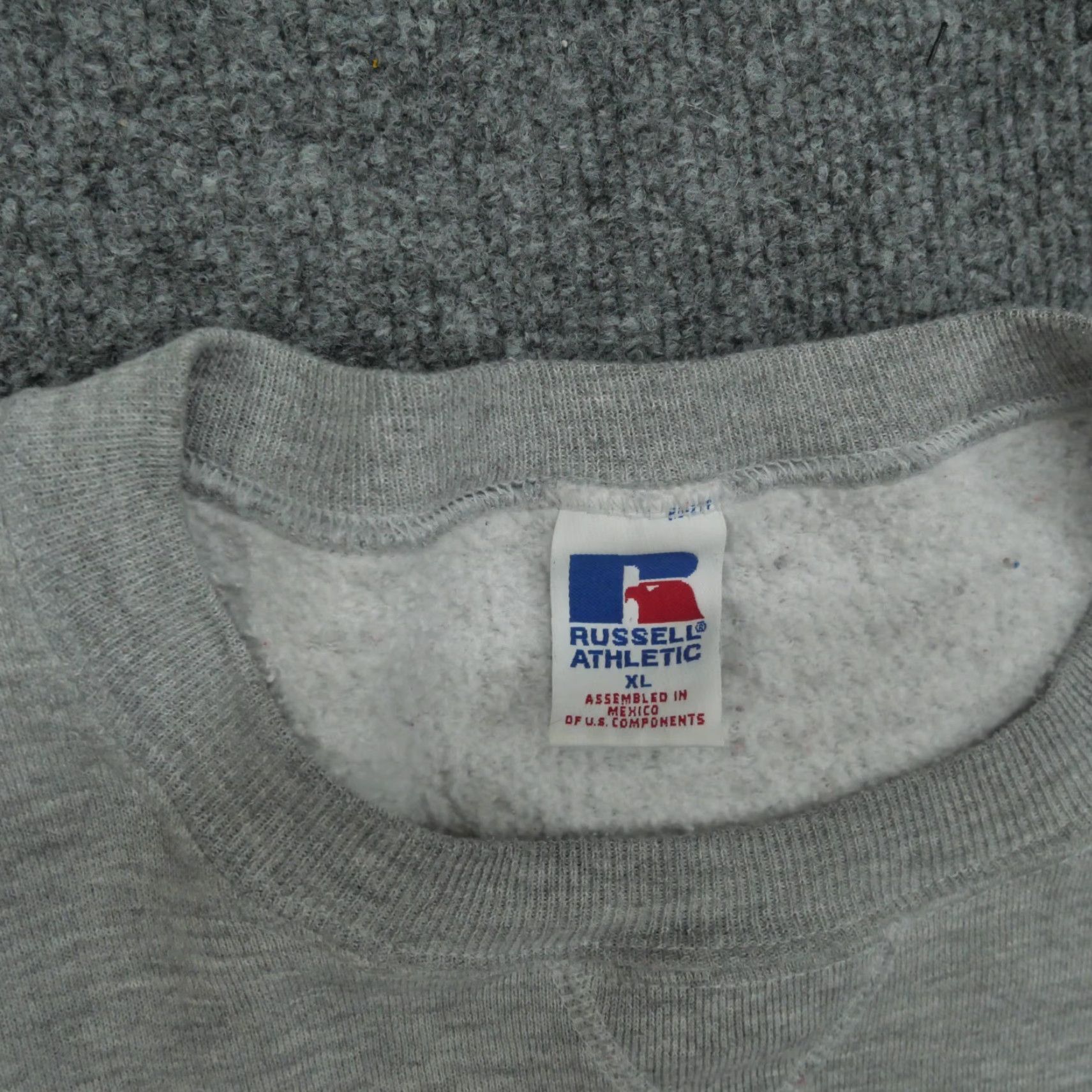Russell Athletic VINTAGE Russell Athletic Sweatshirt Mens XL Grey Pullover 90s Spartans Emproia? (Original says Emporia) Size US XL / EU 56 / 4 - 5 Thumbnail