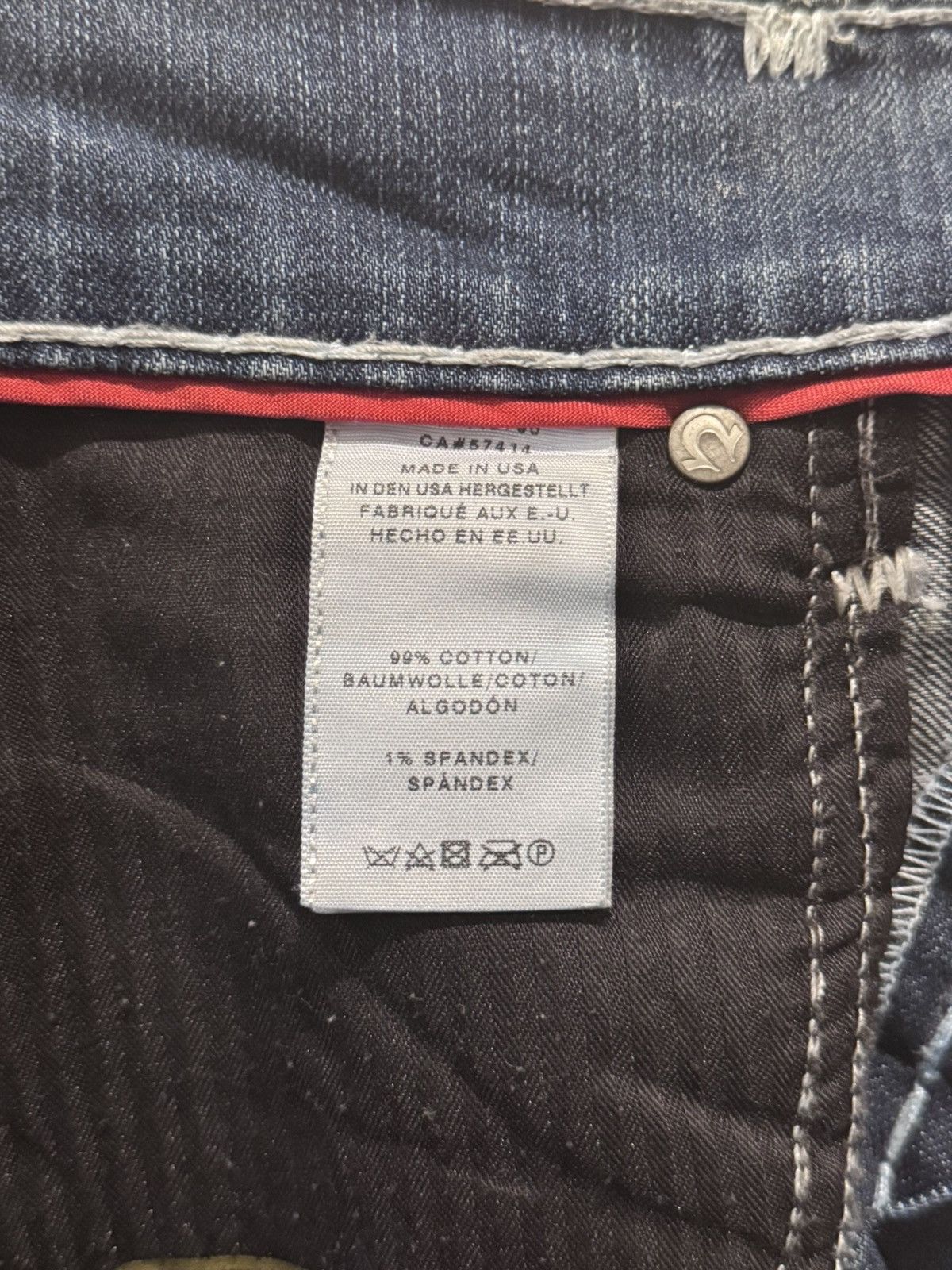 True Religion 1/500 True Religion Painted Jeans Size US 31 - 7 Thumbnail