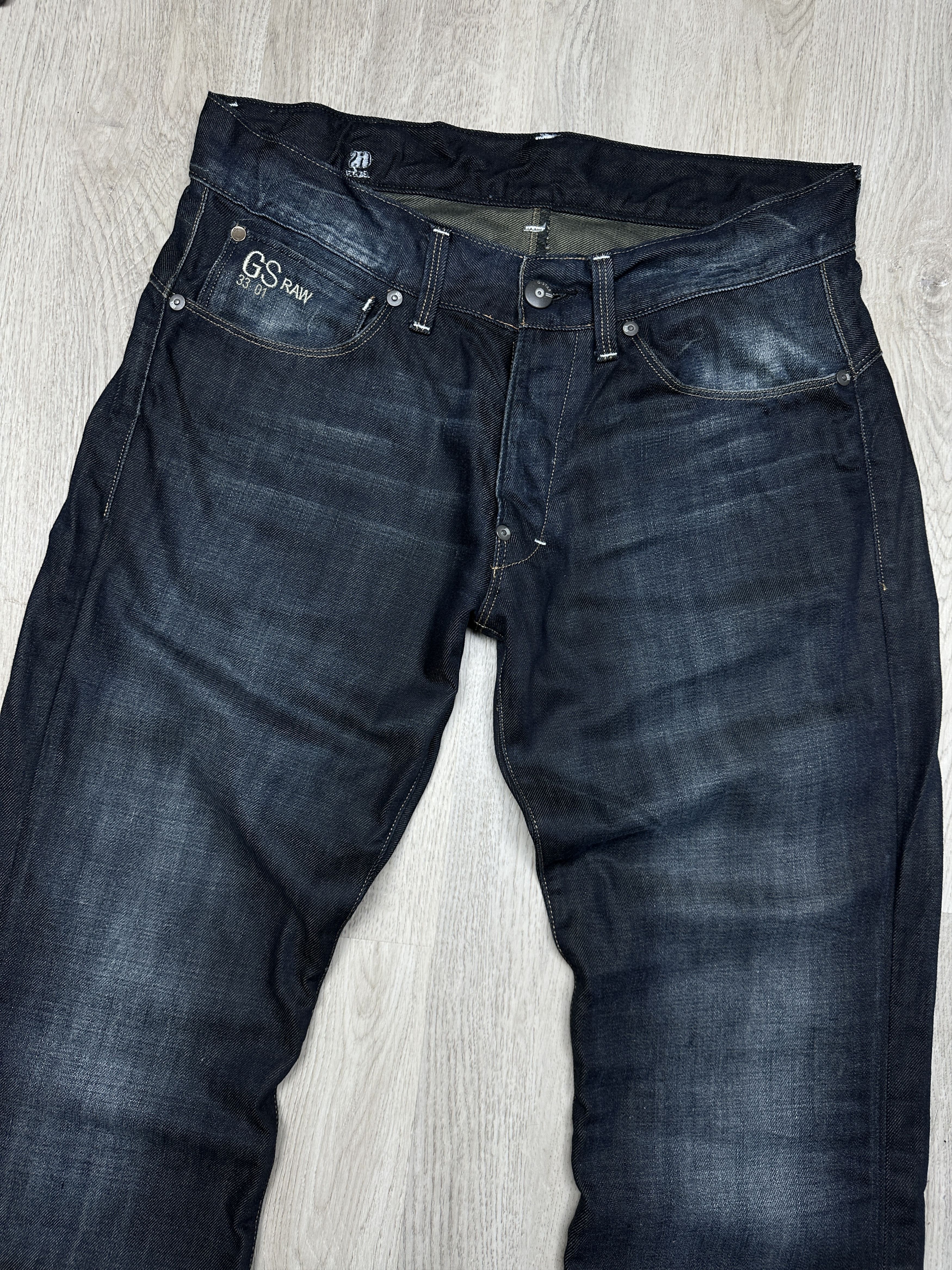 G-Star G Star Raw Mens New Ruger Straight Denim Pants Jeans Size US 34 / EU 50 - 2 Thumbnail