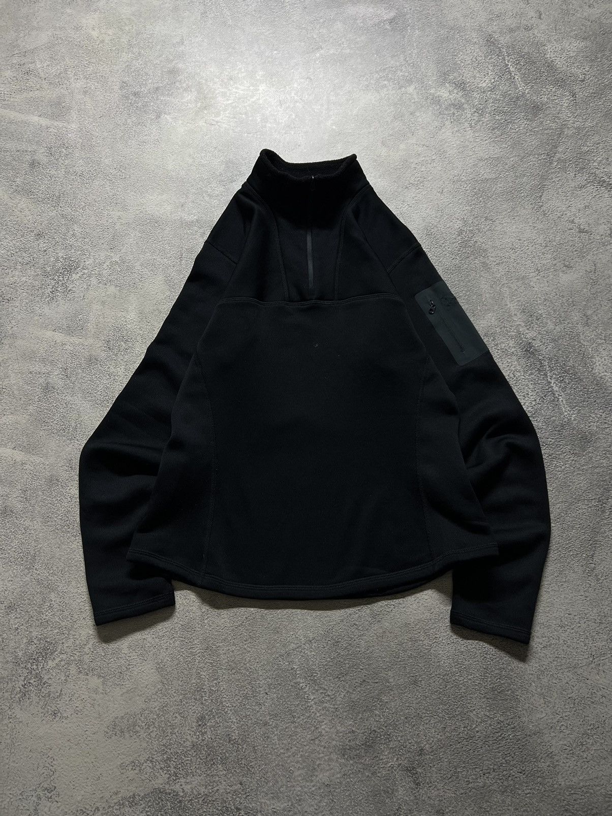 Arc'teryx Vintage Y2k Arc’teryx 🖤 Polartec 1/4 Zip Sweatshirt 00’s Size L / US 10 / IT 46 - 5 Thumbnail