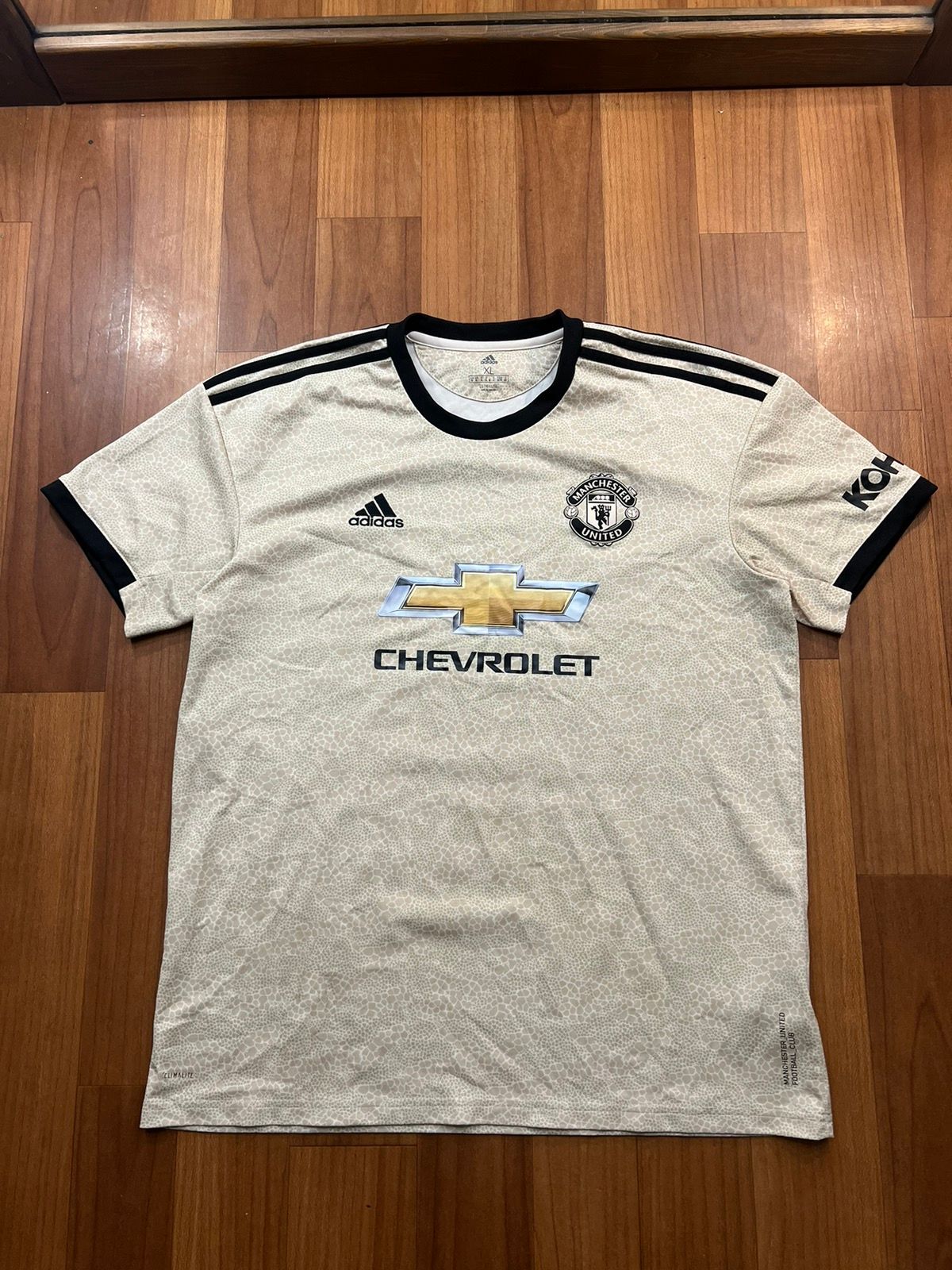 Pre-owned Adidas X Manchester United Maguire 2019 Soccer Jersey Football Shirt In Beige