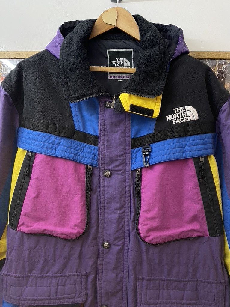 The North Face 90s The North Face Skiwear Multi Colourblock Parka Jacket Size US XL / EU 56 / 4 - 5 Thumbnail