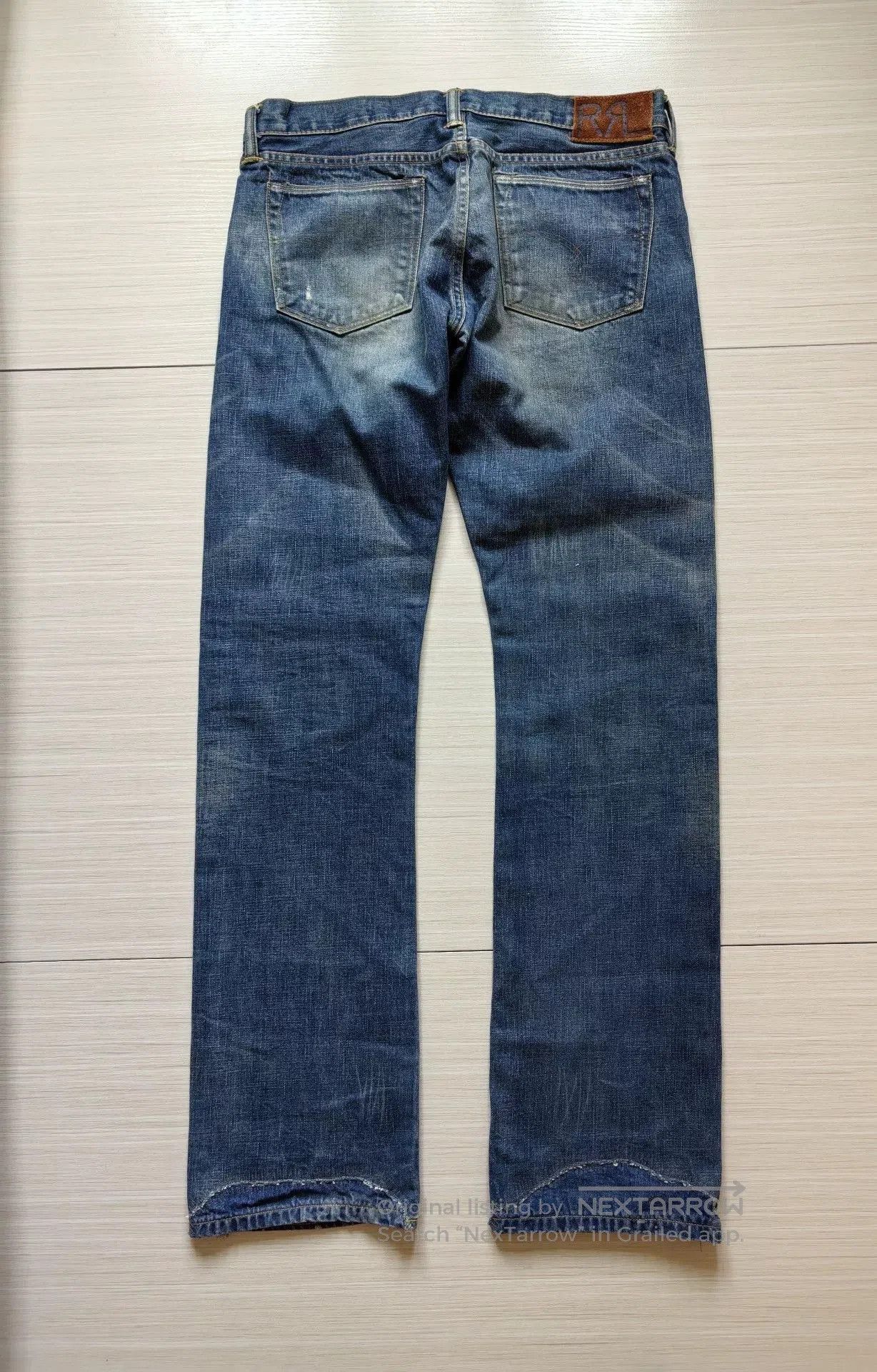RRL Ralph Lauren rrl double rl straight leg denim jeans. Size US 30 / EU 46 - 4 Thumbnail