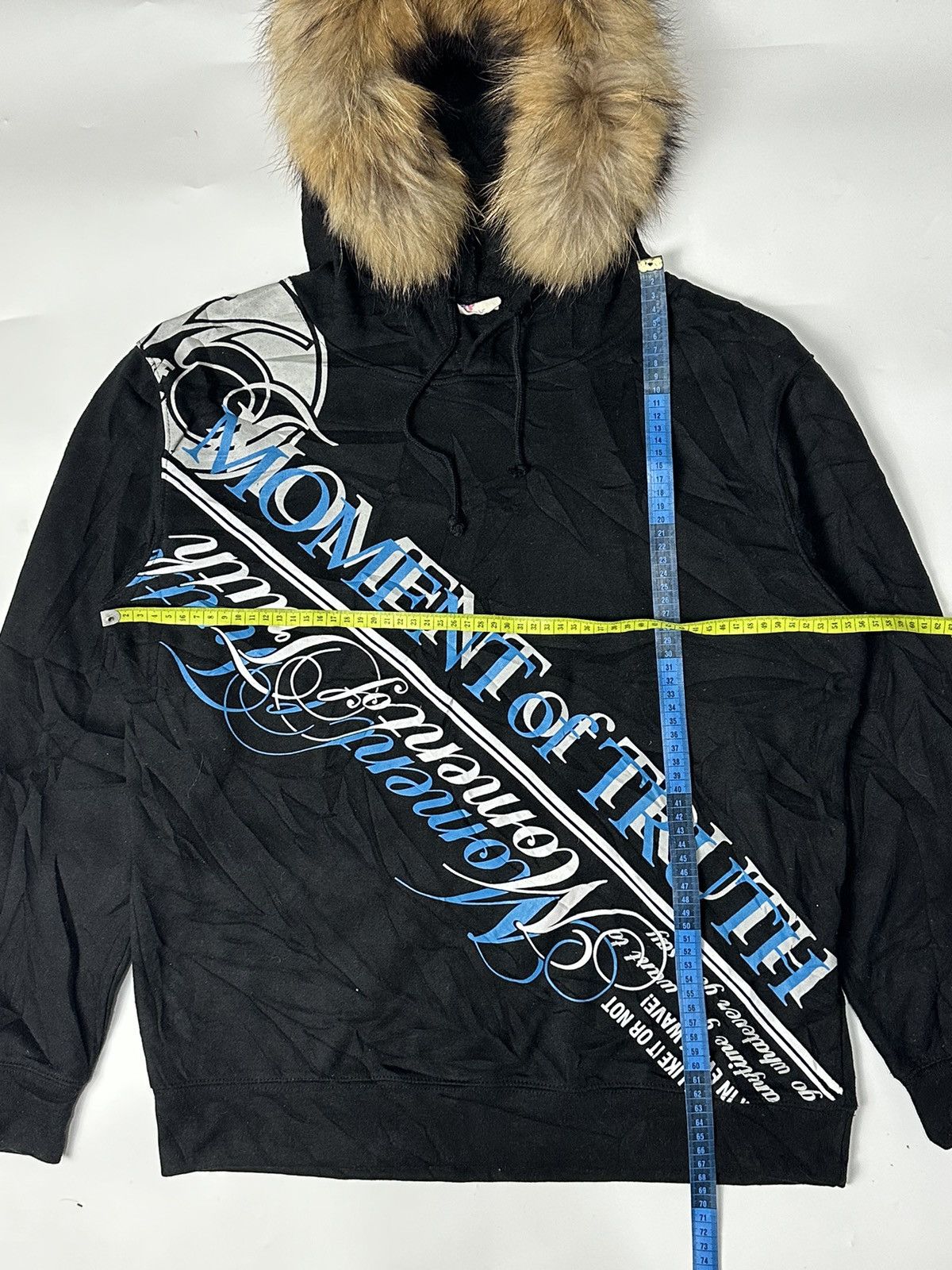 14th Addiction × If Six Was Nine × Le Grande Bleu (L.G.B.) Fur Hoodie Poem DopeH Ifsix lgb styled Size US L / EU 52-54 / 3 - 4 Thumbnail