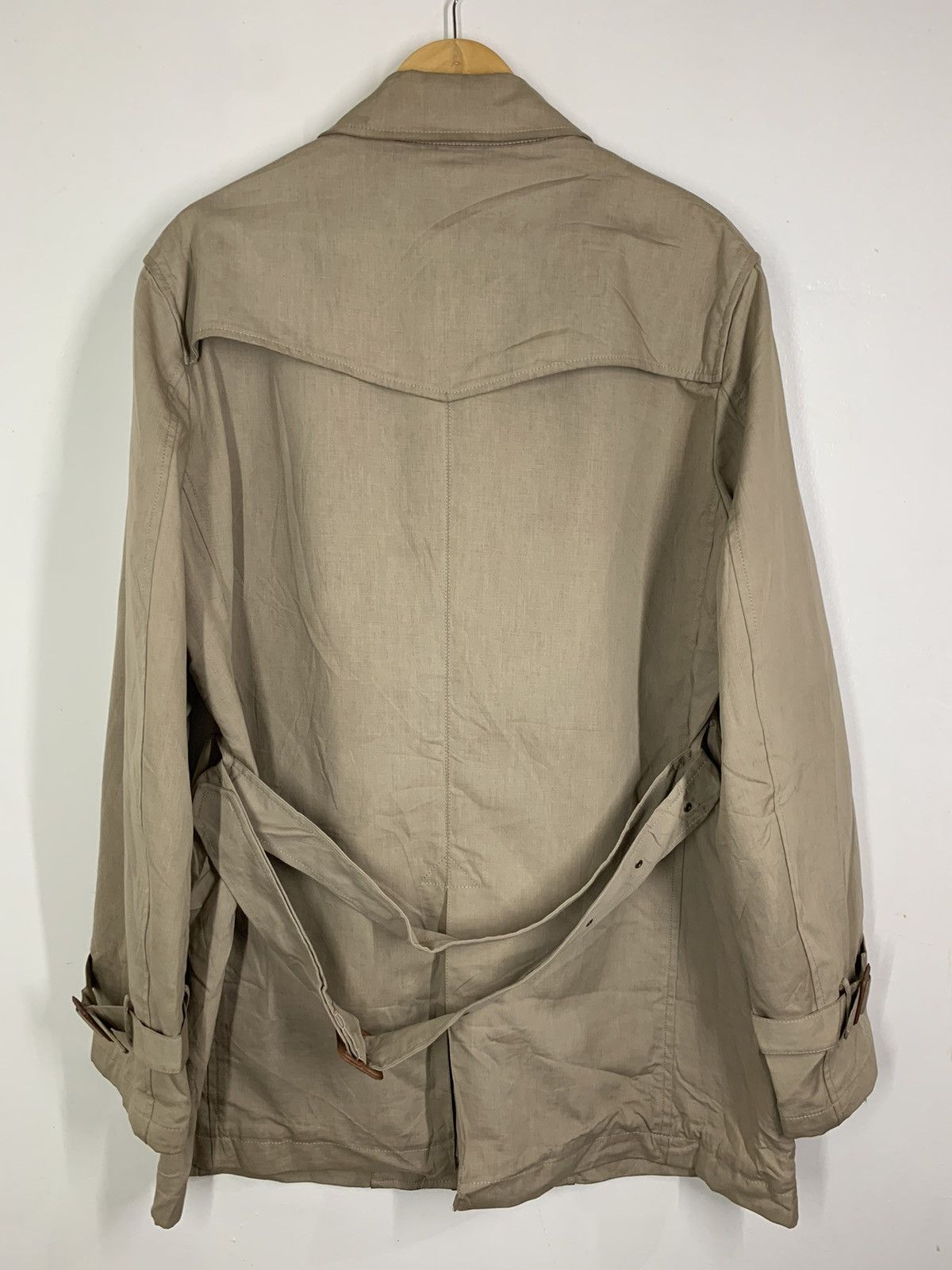 Japanese Brand × Vintage Vintage Japanese Brand Trench Coat Size US XL / EU 56 / 4 - 19 Thumbnail