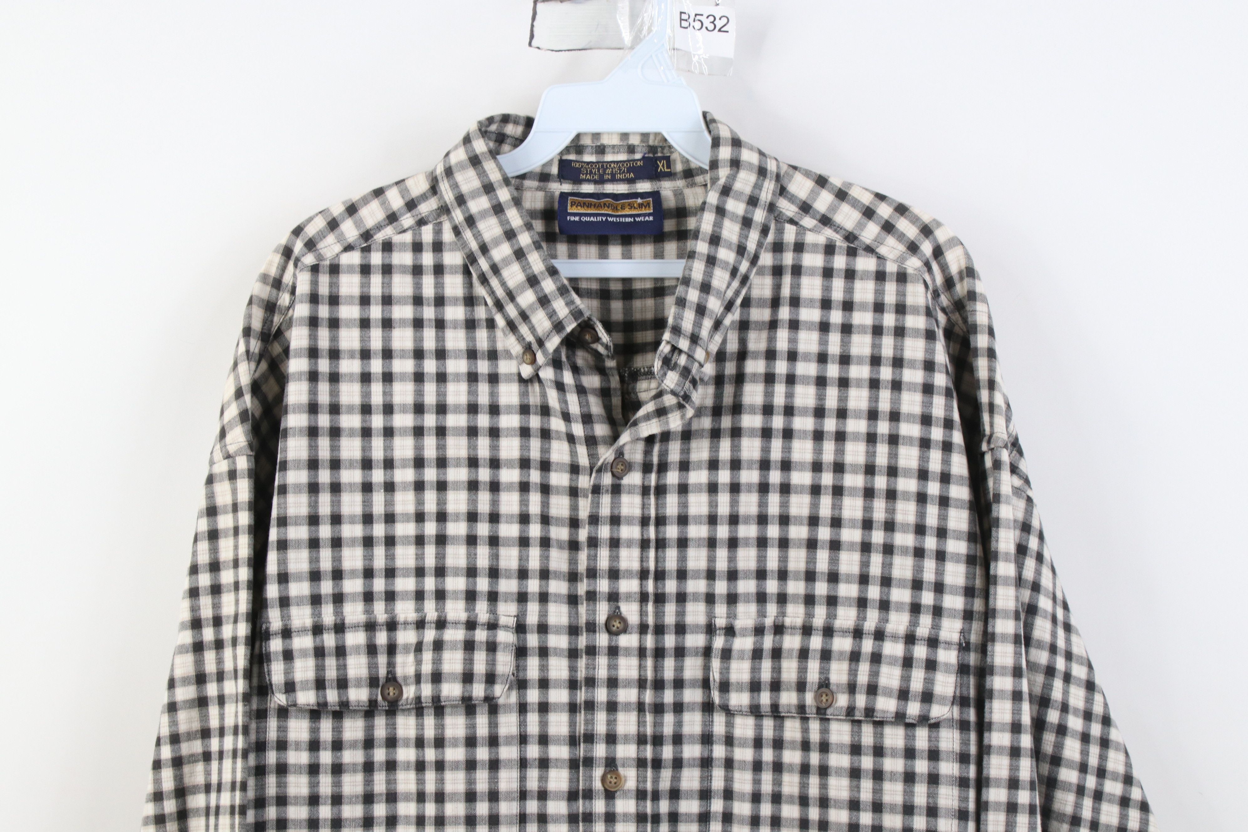 Vintage Vintage 90s Streetwear Rodeo Collared Button Down Shirt Size US XL / EU 56 / 4 - 2 Thumbnail