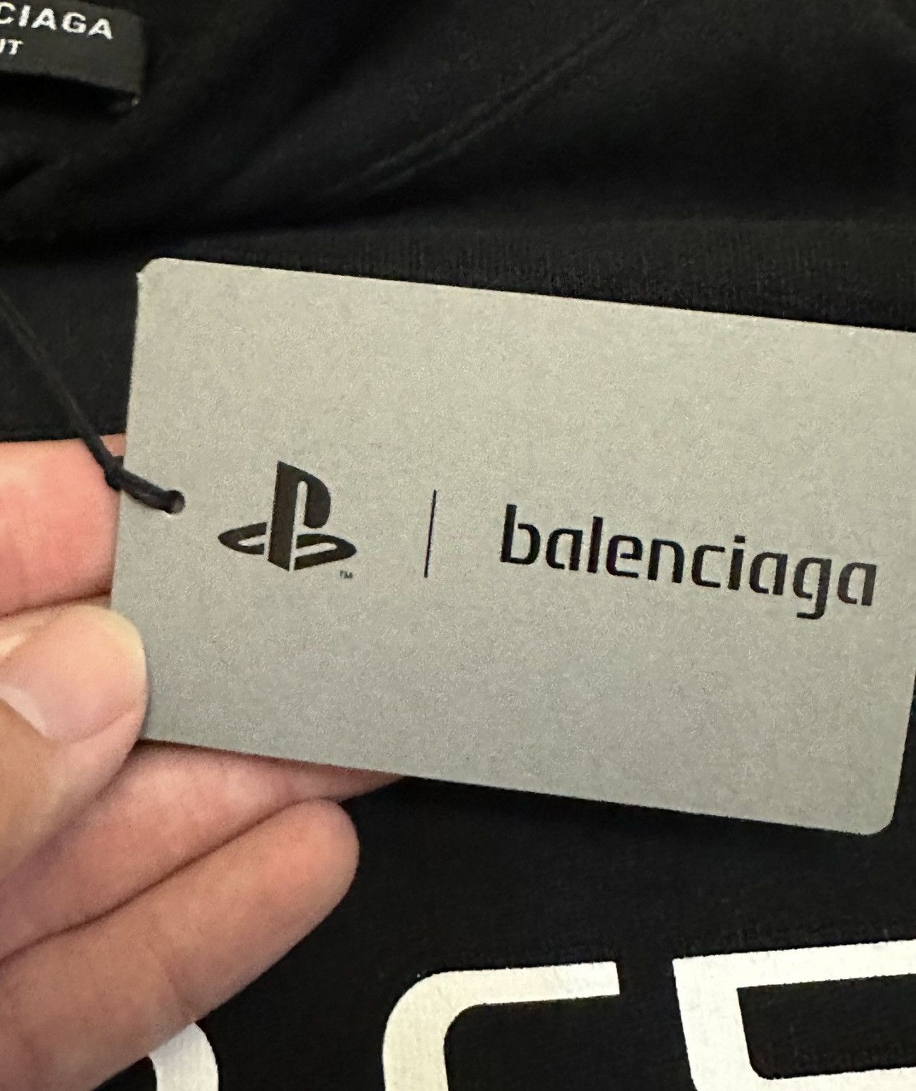 Balenciaga Balenciaga AW21 PlayStation 5 Hoodie Oversized Size US M / EU 48-50 / 2 - 6 Thumbnail