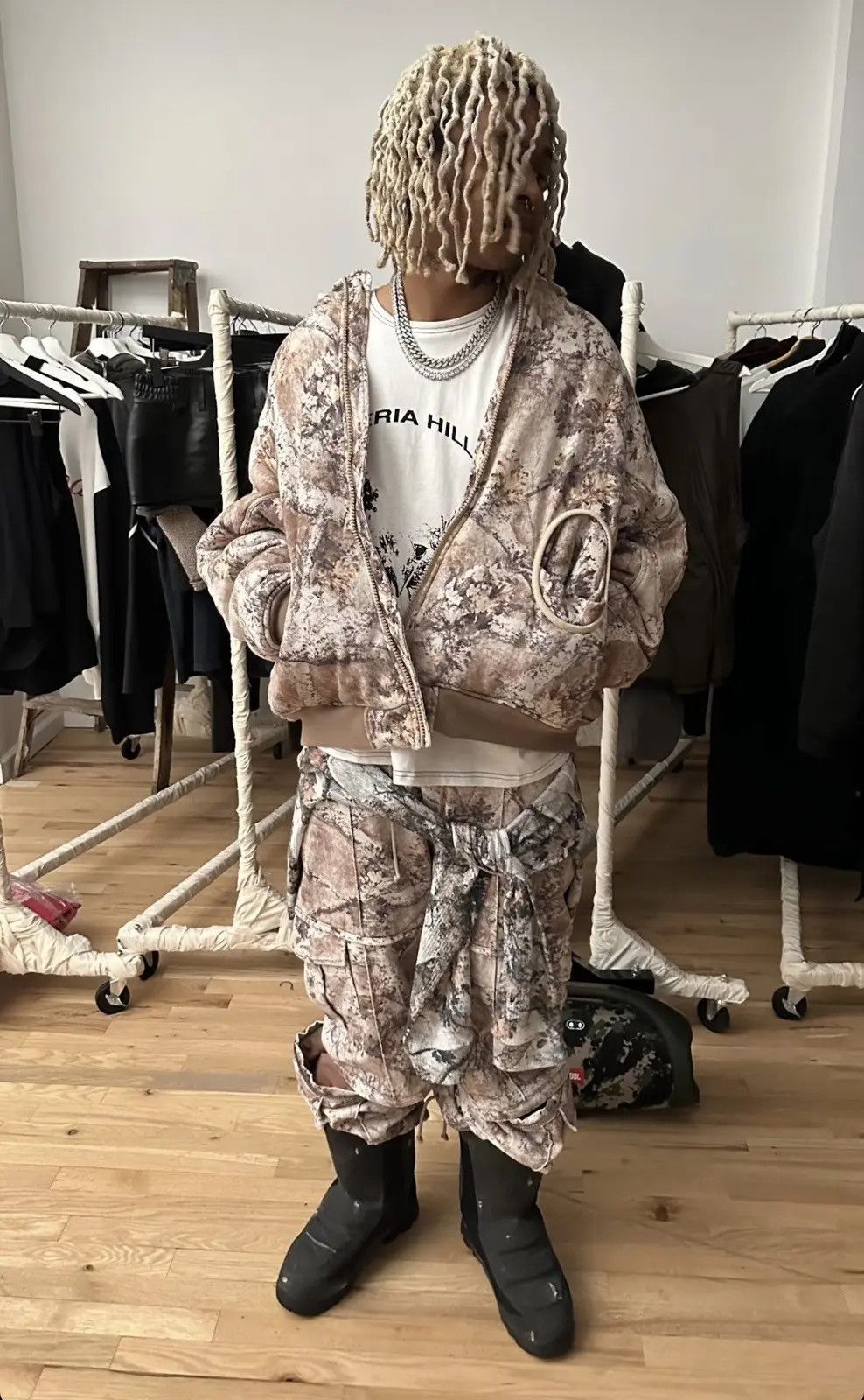 Siberia Hills Siberia Hills Camo Circle Bomber Jacket🍨 Size US M / EU 48-50 / 2 - 2 Thumbnail