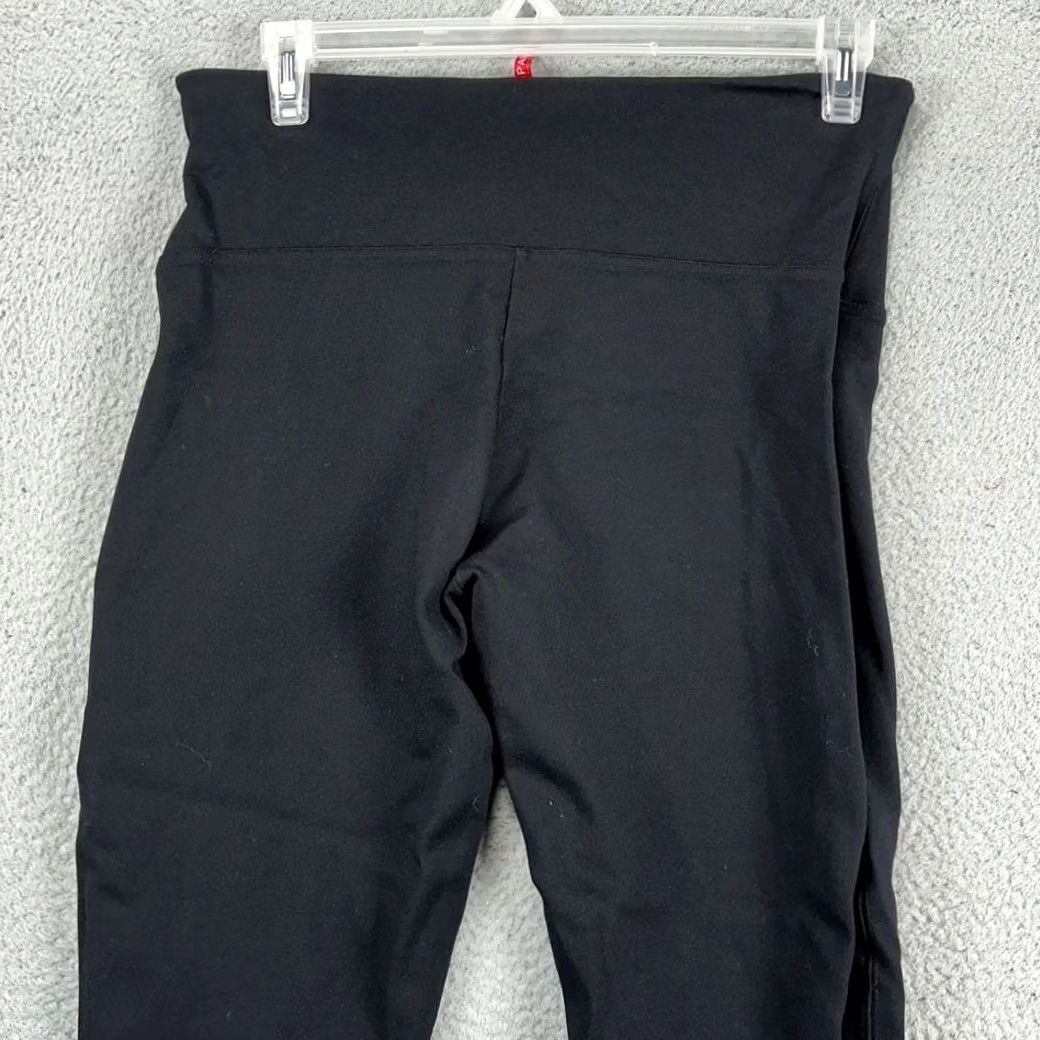 Spanx Spanx Cropped Leggings Womens 1X Plus Black Pull On Skinny Stretch Activewear Size 40" / US 18 - 6 Thumbnail